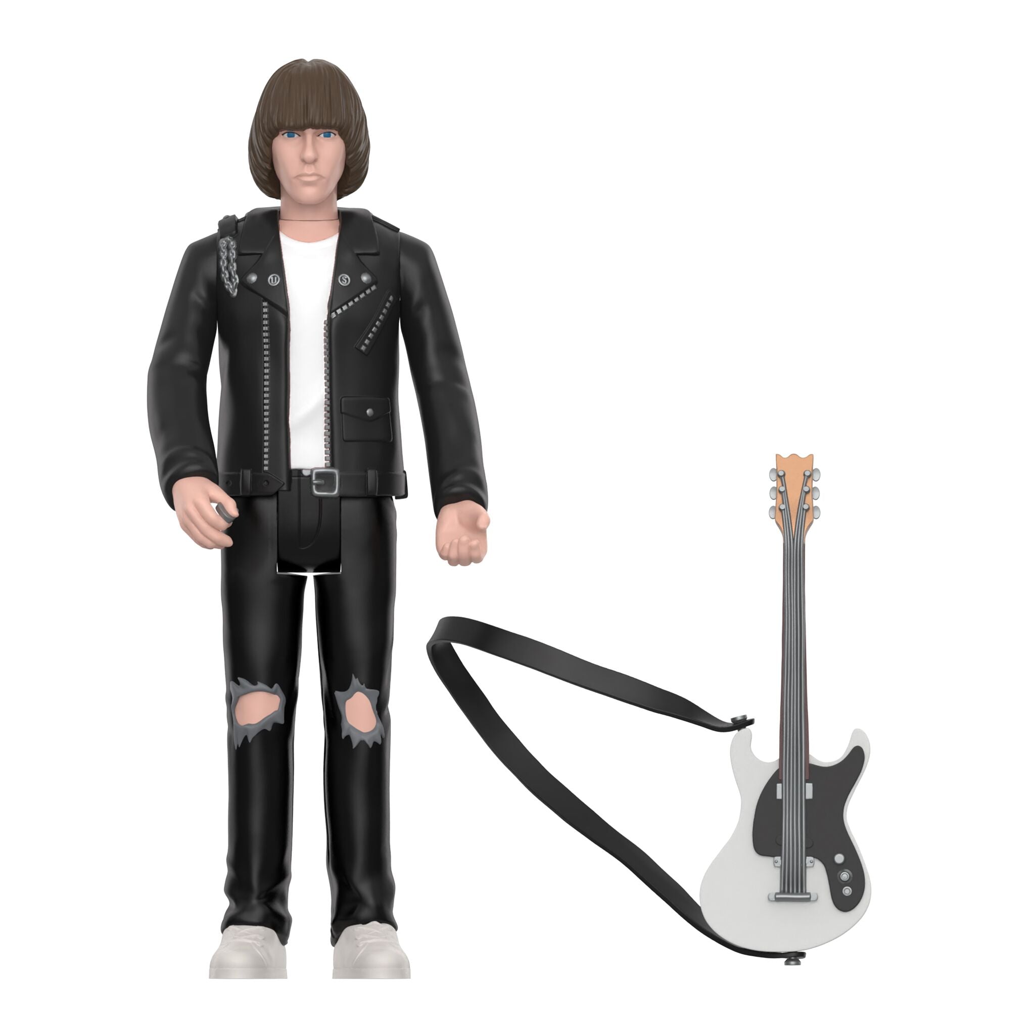 Johnny Ramone ReAction Figures - Johnny Ramone (White Shirt)
