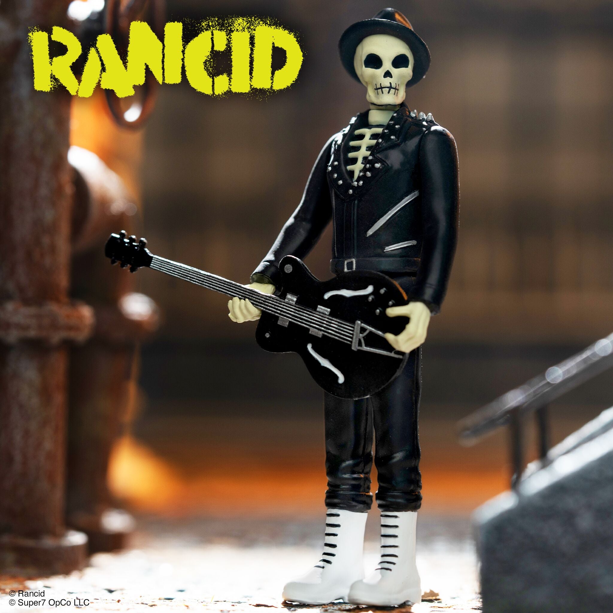 Rancid ReAction Figures Wave 05 - Skeletim (Time Bomb)