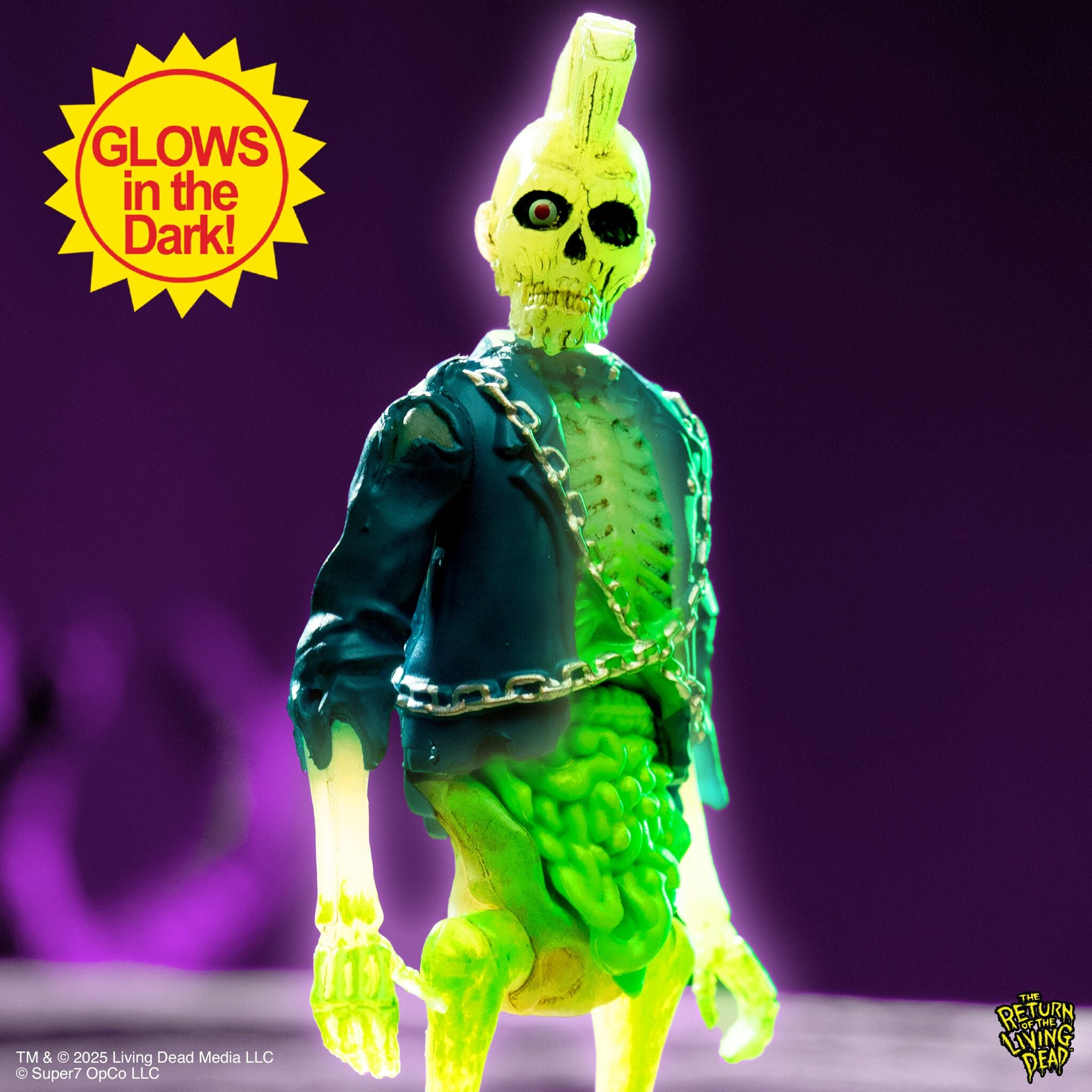 Return of the Living Dead ReAction Figures Wave 05 - Zombie Suicide (Monster Glow)