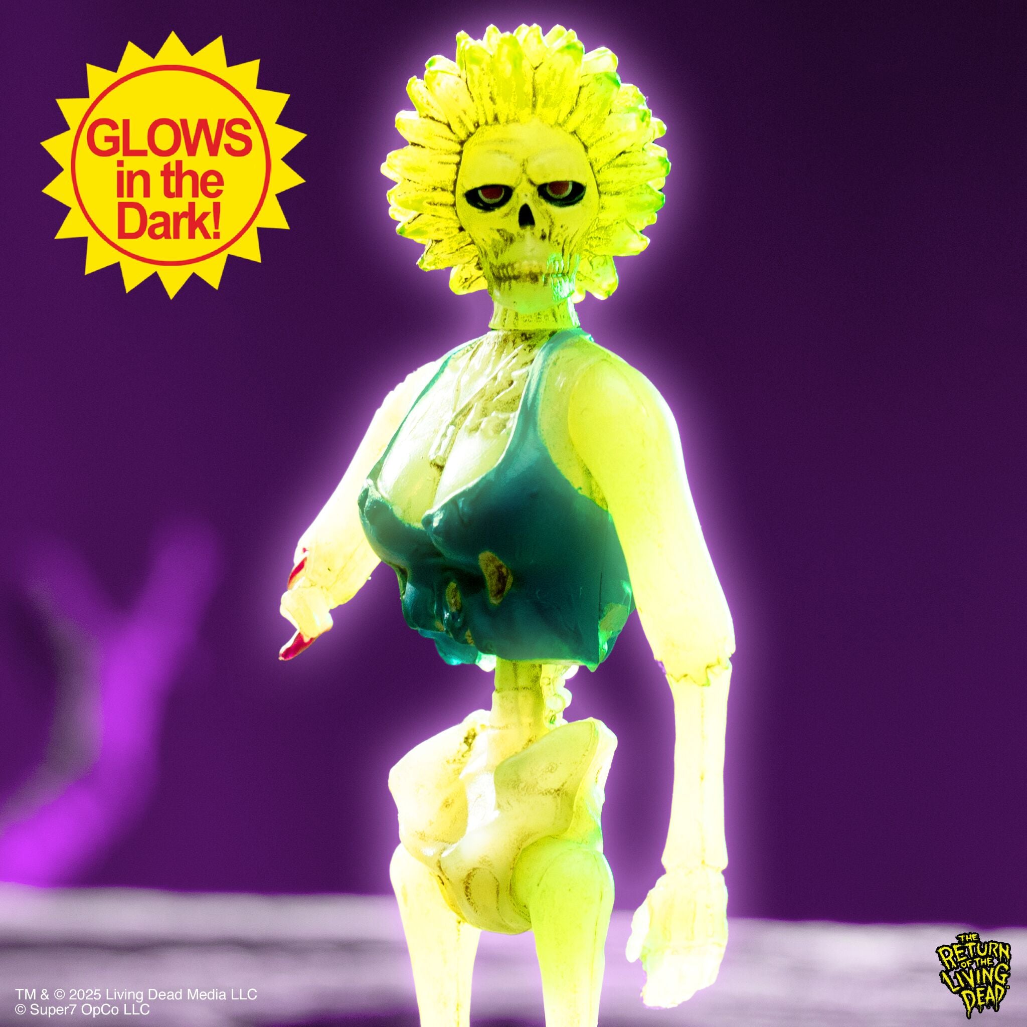 Return of the Living Dead ReAction Figures Wave 05 - Zombie Trash (Monster Glow)