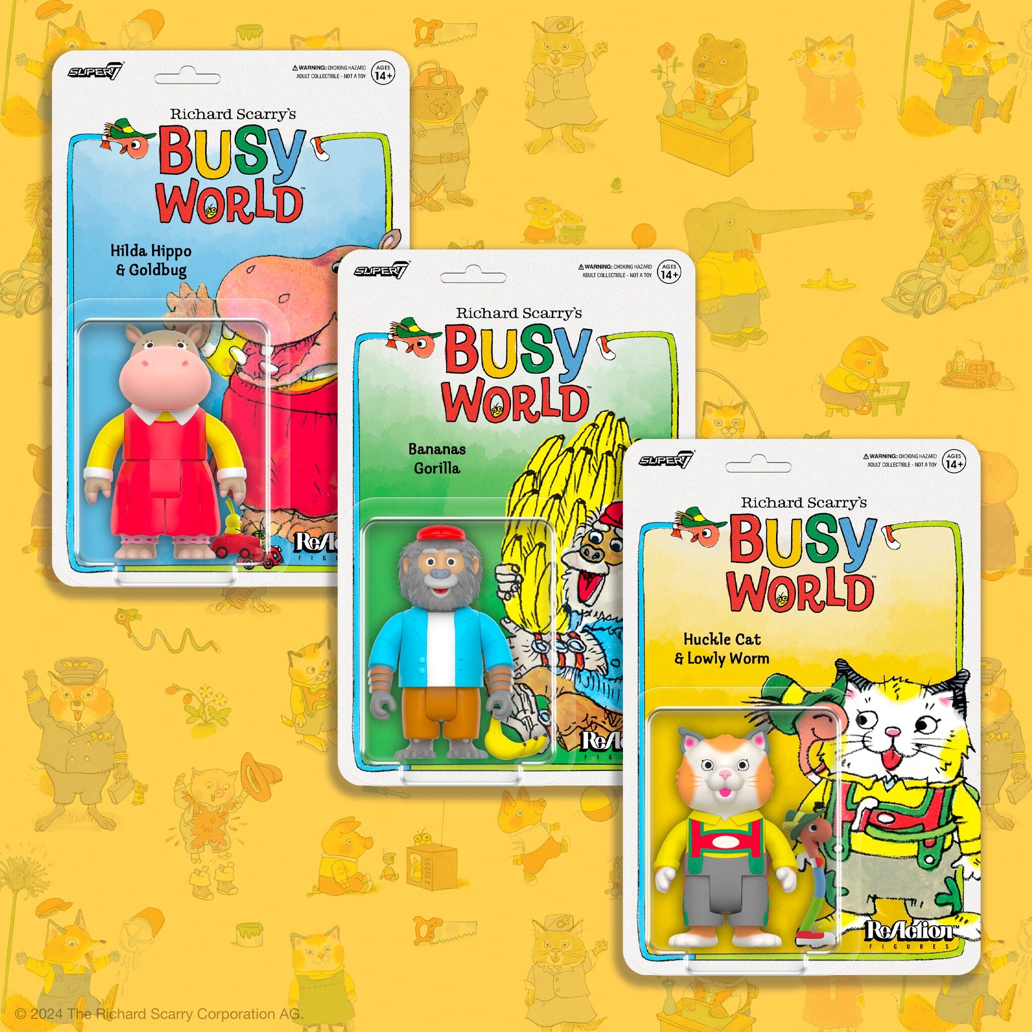 Richard Scarry ReAction W1 - Hilda Hippo