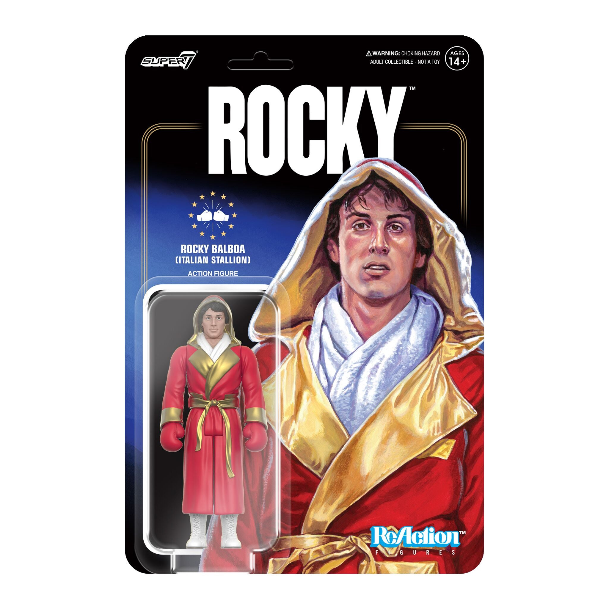 Rocky ReAction Figures Wave 03 - Rocky Italian Stallion (Rocky I)