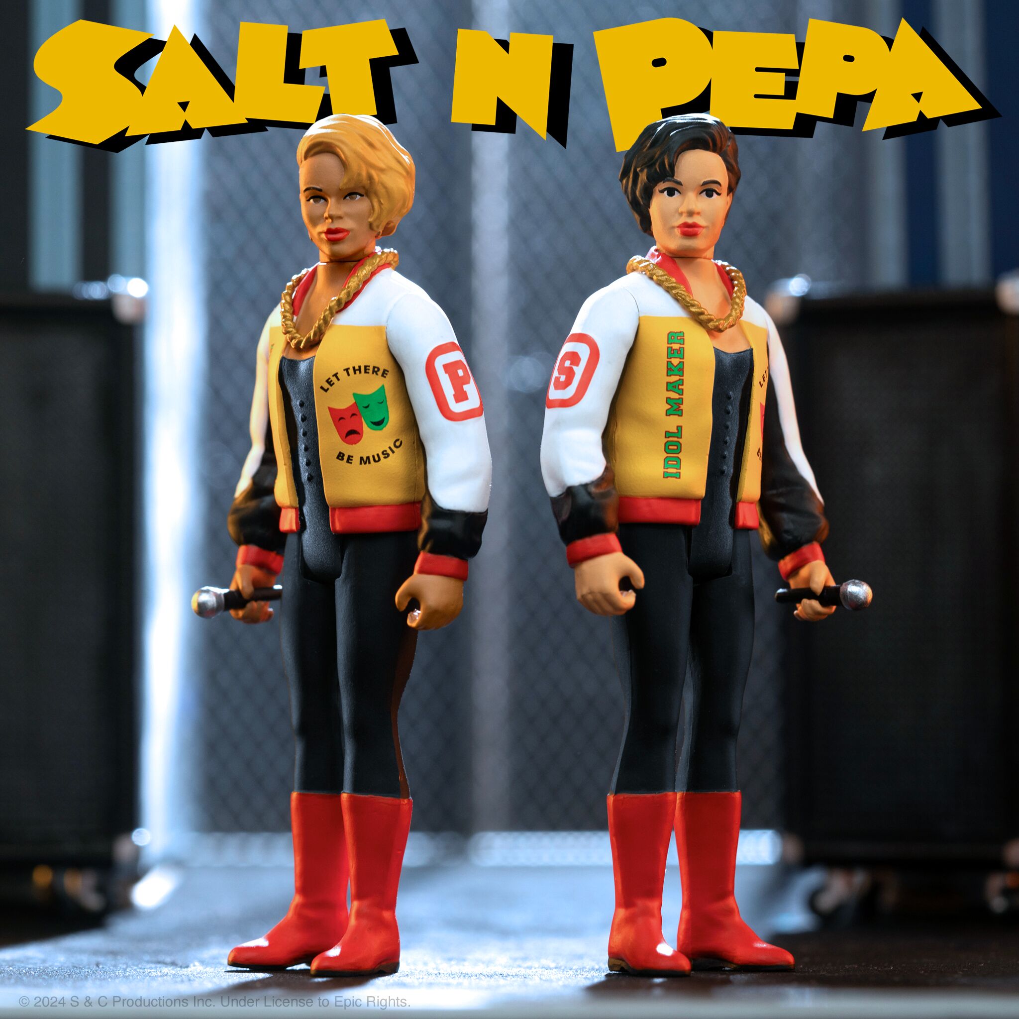 Salt-n-Pepa ReAction Figures - Salt-n-Pepa (2-Pack)