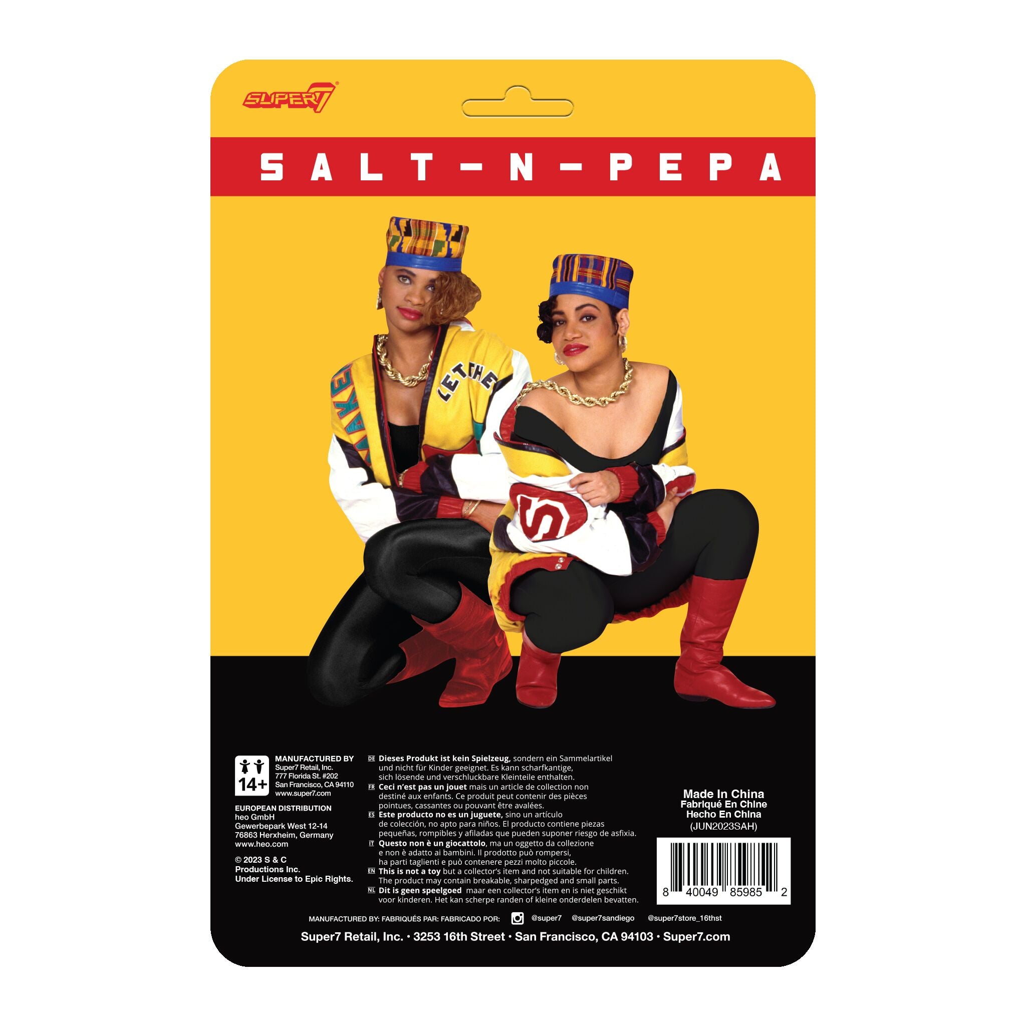 Salt-n-Pepa ReAction Figures - Salt-n-Pepa (2-Pack)
