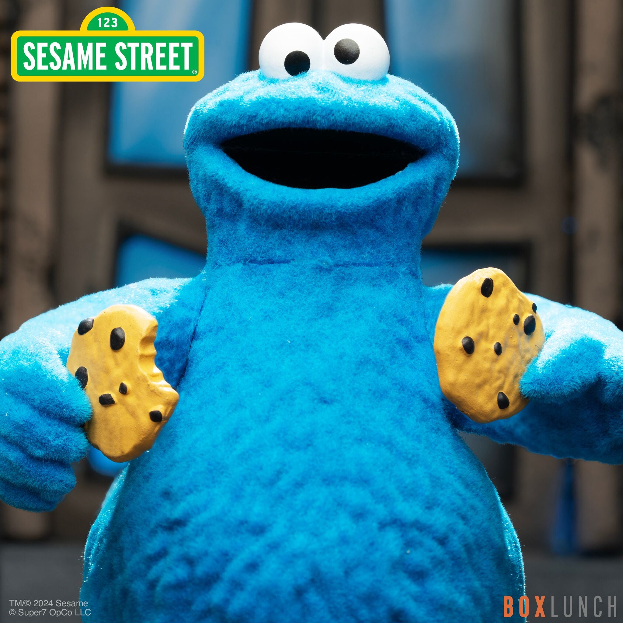 Sesame Street ReAction Figures - Cookie Monster (Fuzzy)