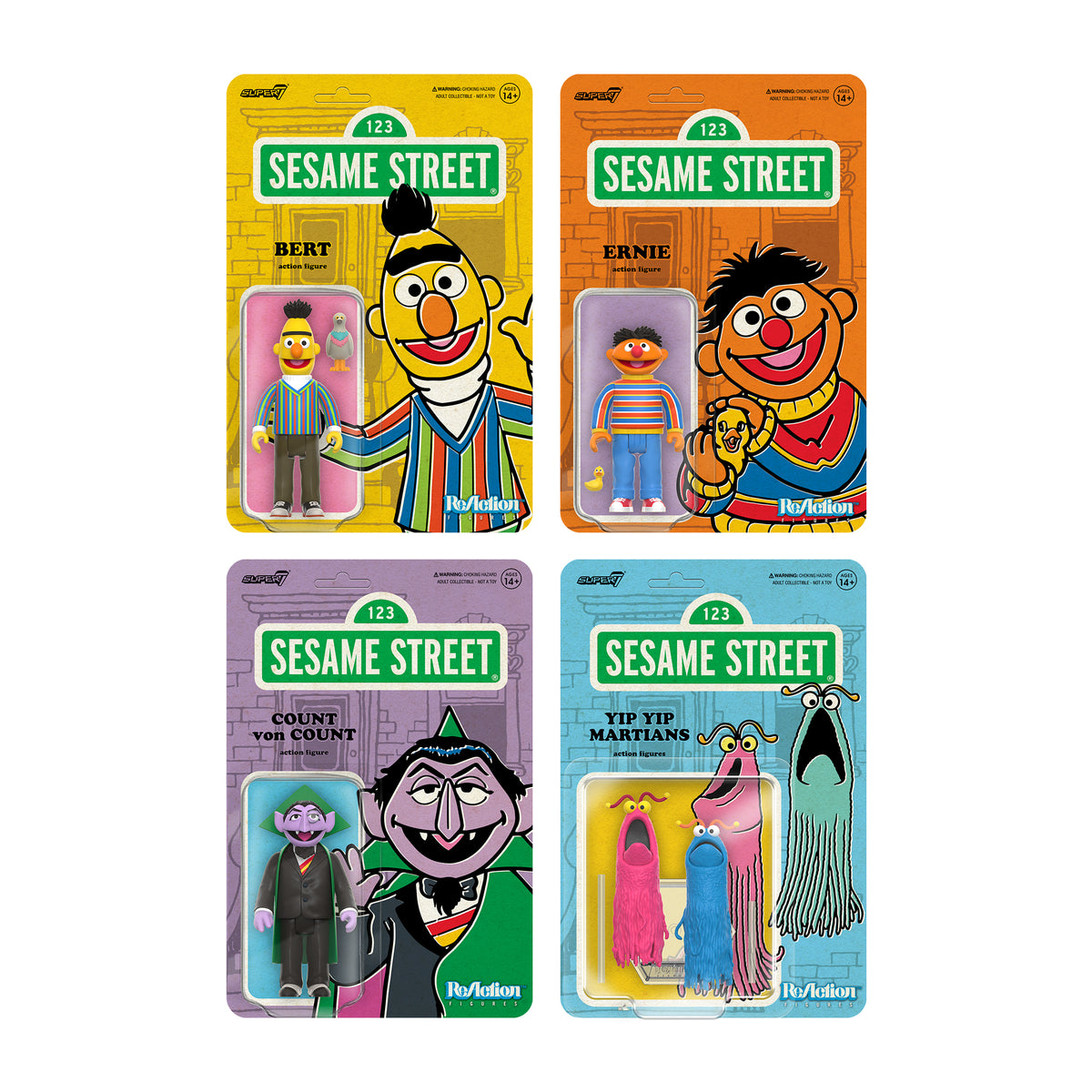 Sesame Street ReAction Action Figure Wave 03 Mr. Hooper 10 cm Super7 Sesame Street ReAction Action Figure Wave 03 Mr. Hooper 10 cm Super7