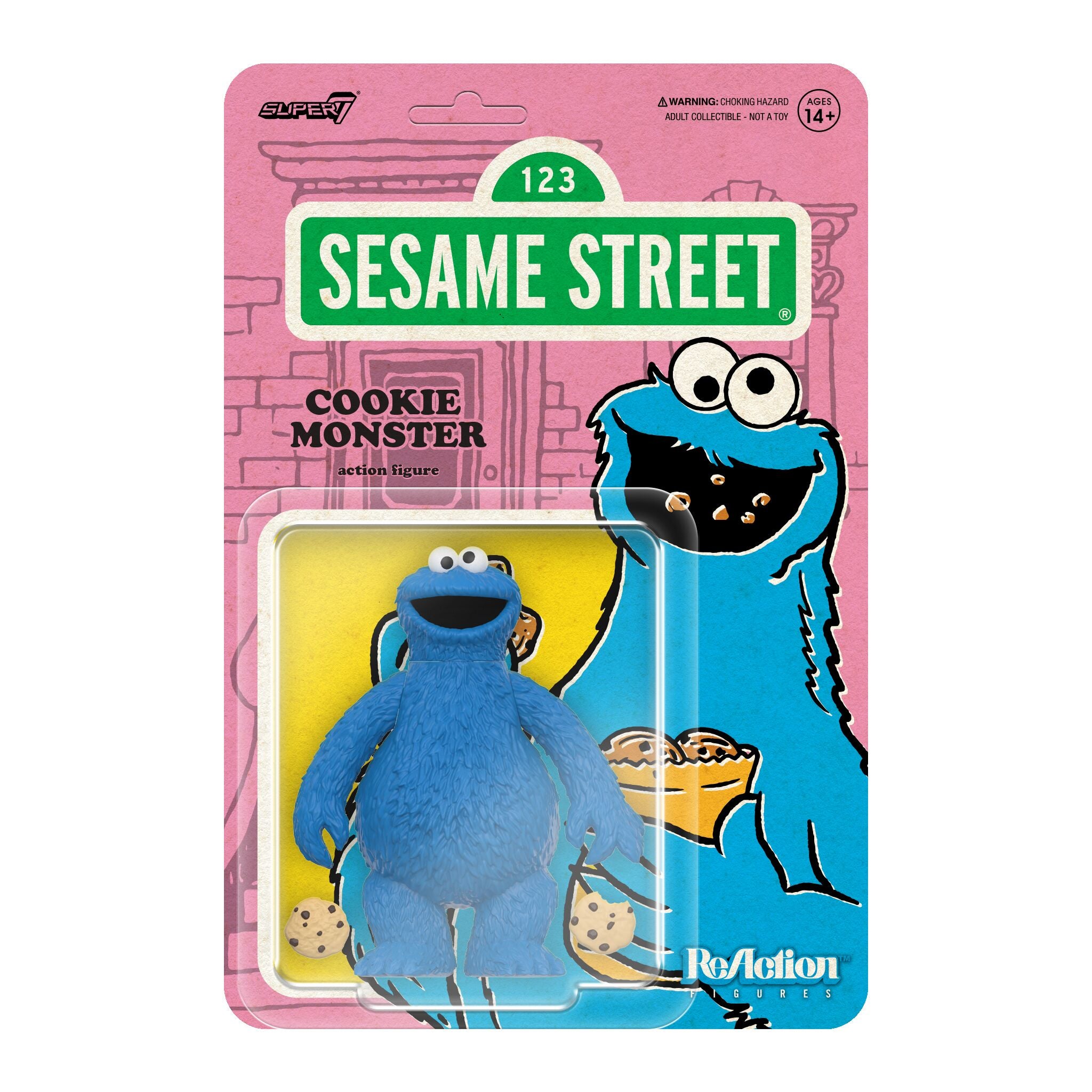 Sesame Street ReAction Figures Wave 02 - Cookie Monster