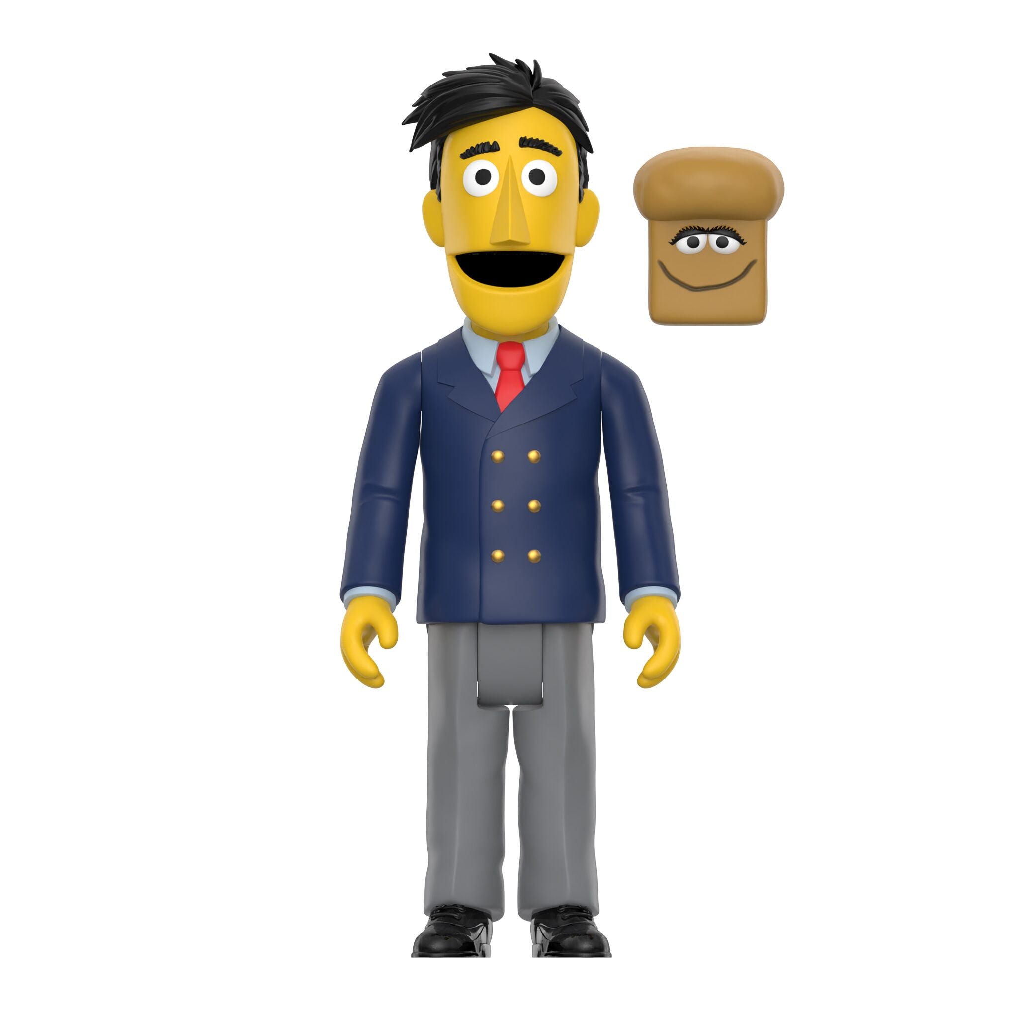 Sesame Street ReAction Figures Wave 02 - Guy Smiley (w/ Bread)