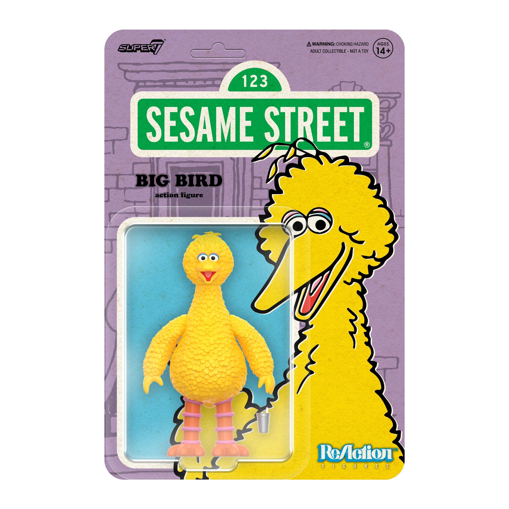 Sesame Street ReAction Figures Wave 03 - Big Bird