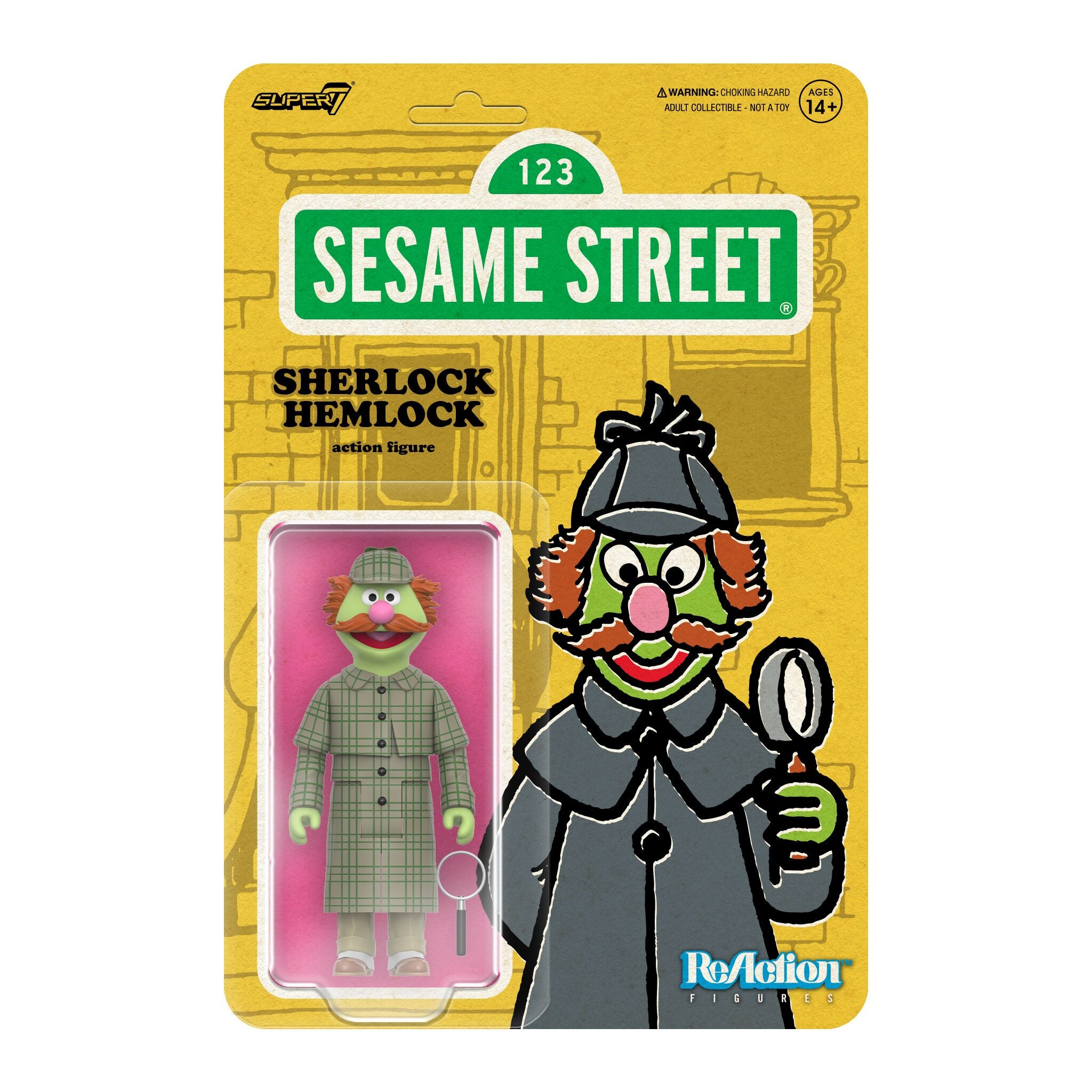 Sesame Street ReAction Figures Wave 03 - Sherlock Hemlock