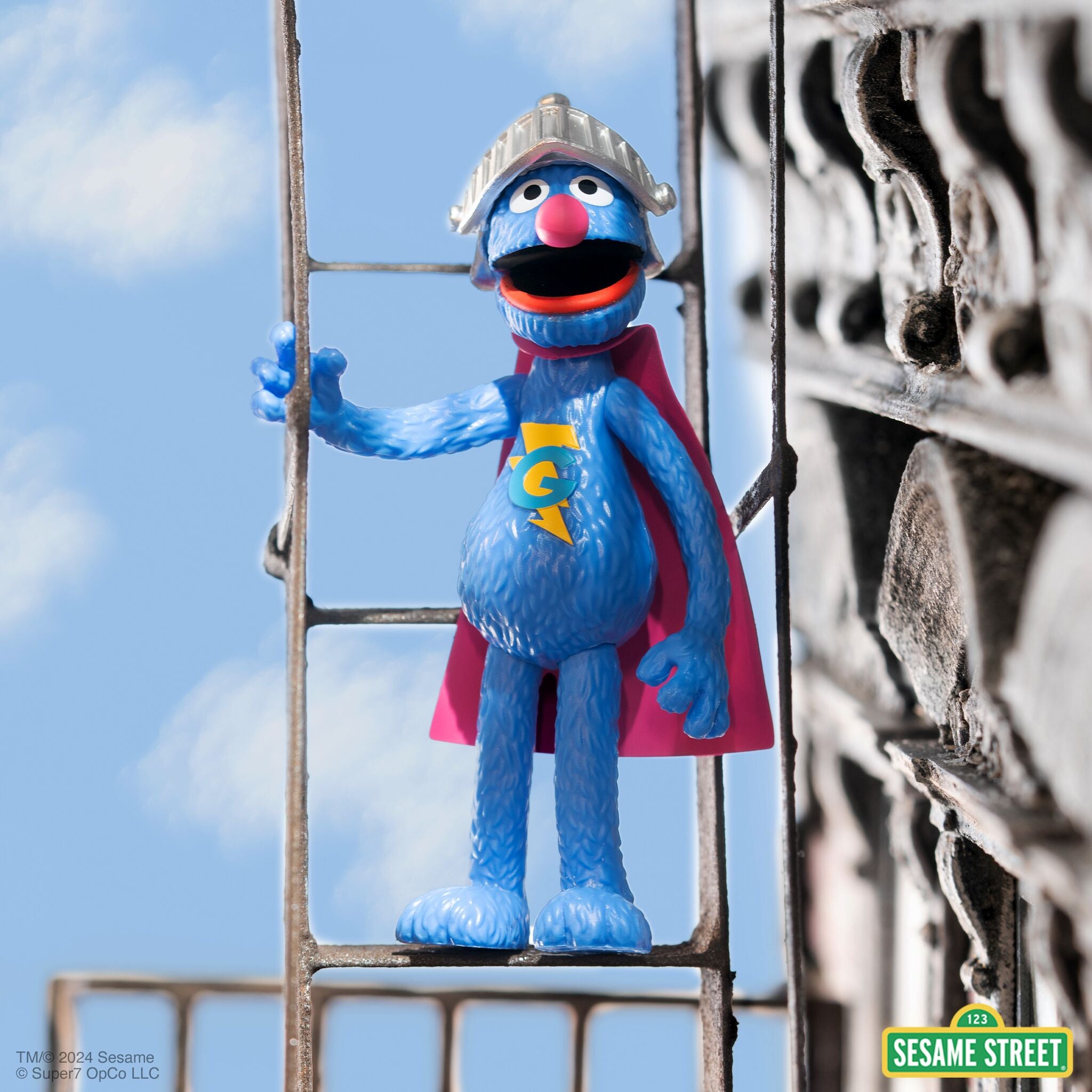 Sesame Street ReAction Figures Wave 03 - Super Grover