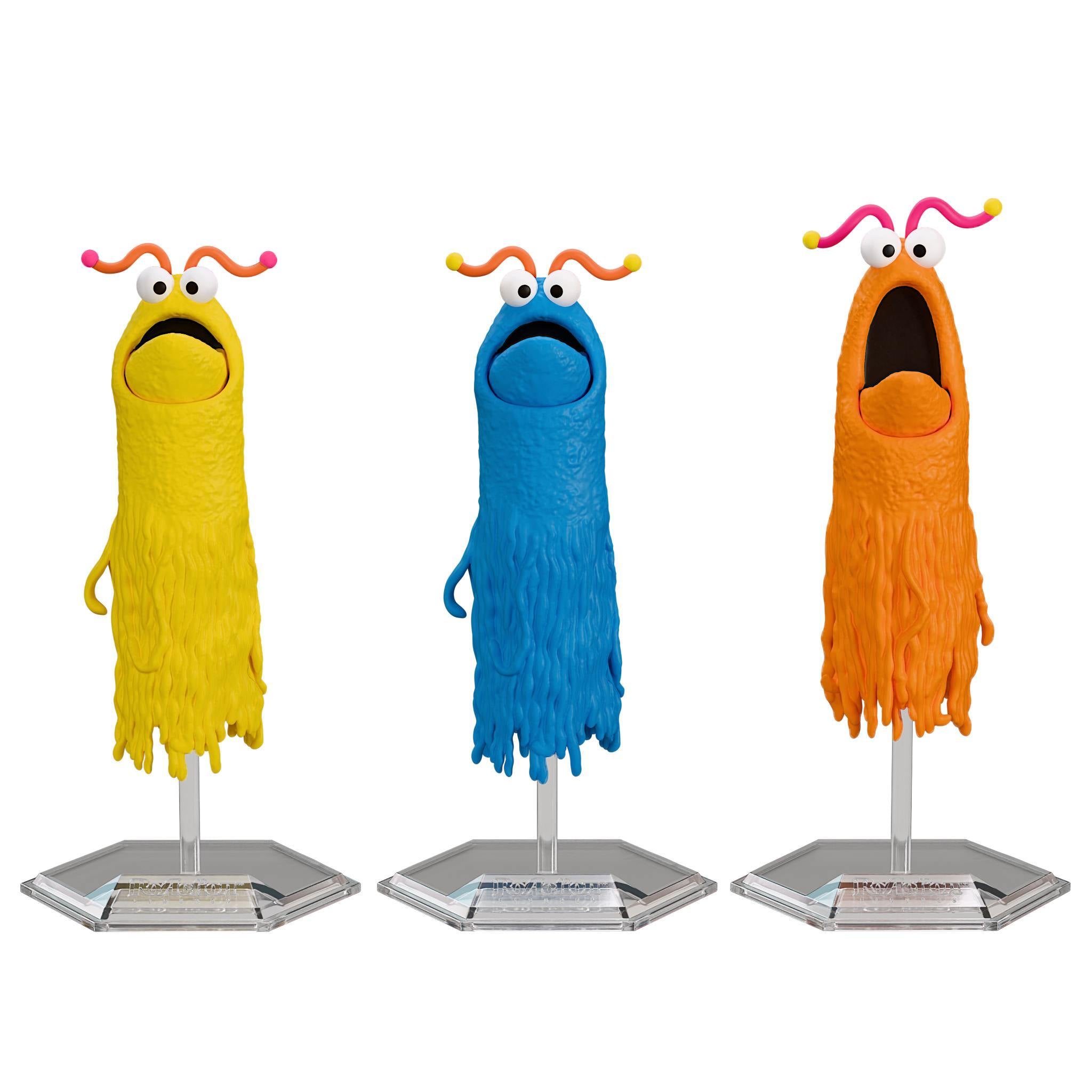 Sesame Street ReAction Figures - Yip Yip Martians (3-Pack)