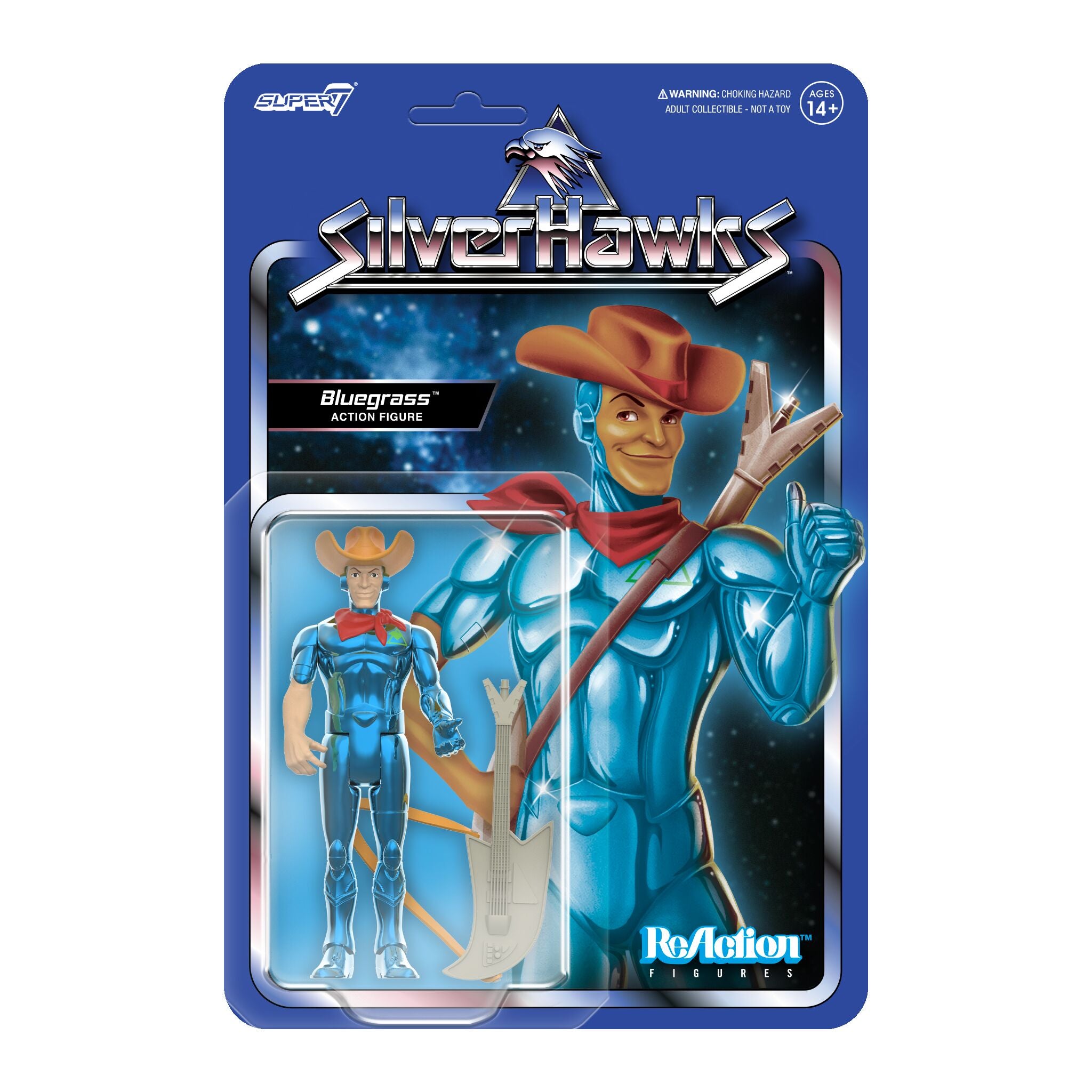 SilverHawks ReAction Figures Wave 01 - Bluegrass (Toy Version)