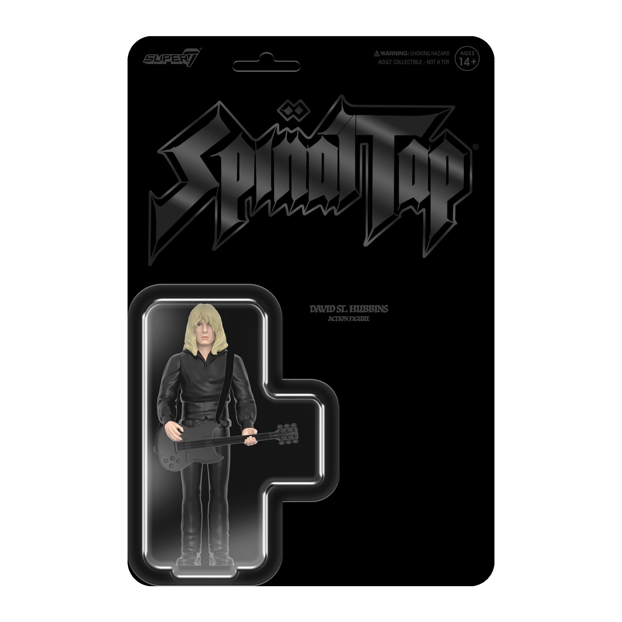 Spinal Tap ReAction Figures Wave 02 - David St. Hubbins (None More Black)