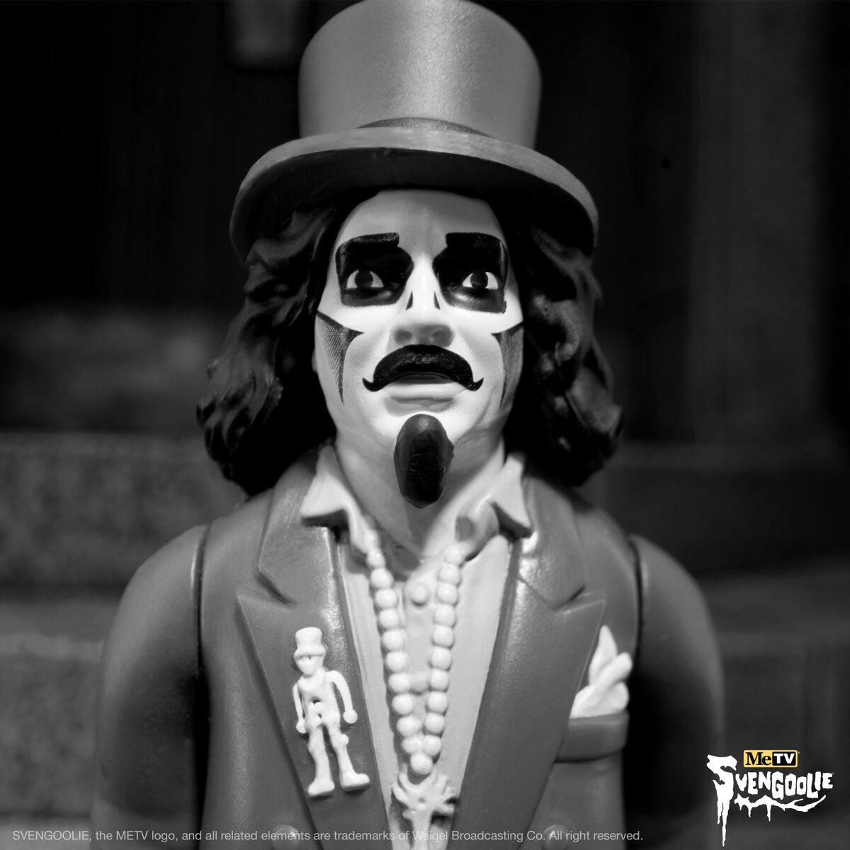 Svengoolie ReAction Figures Wave 02 - Svengoolie (Grayscale)