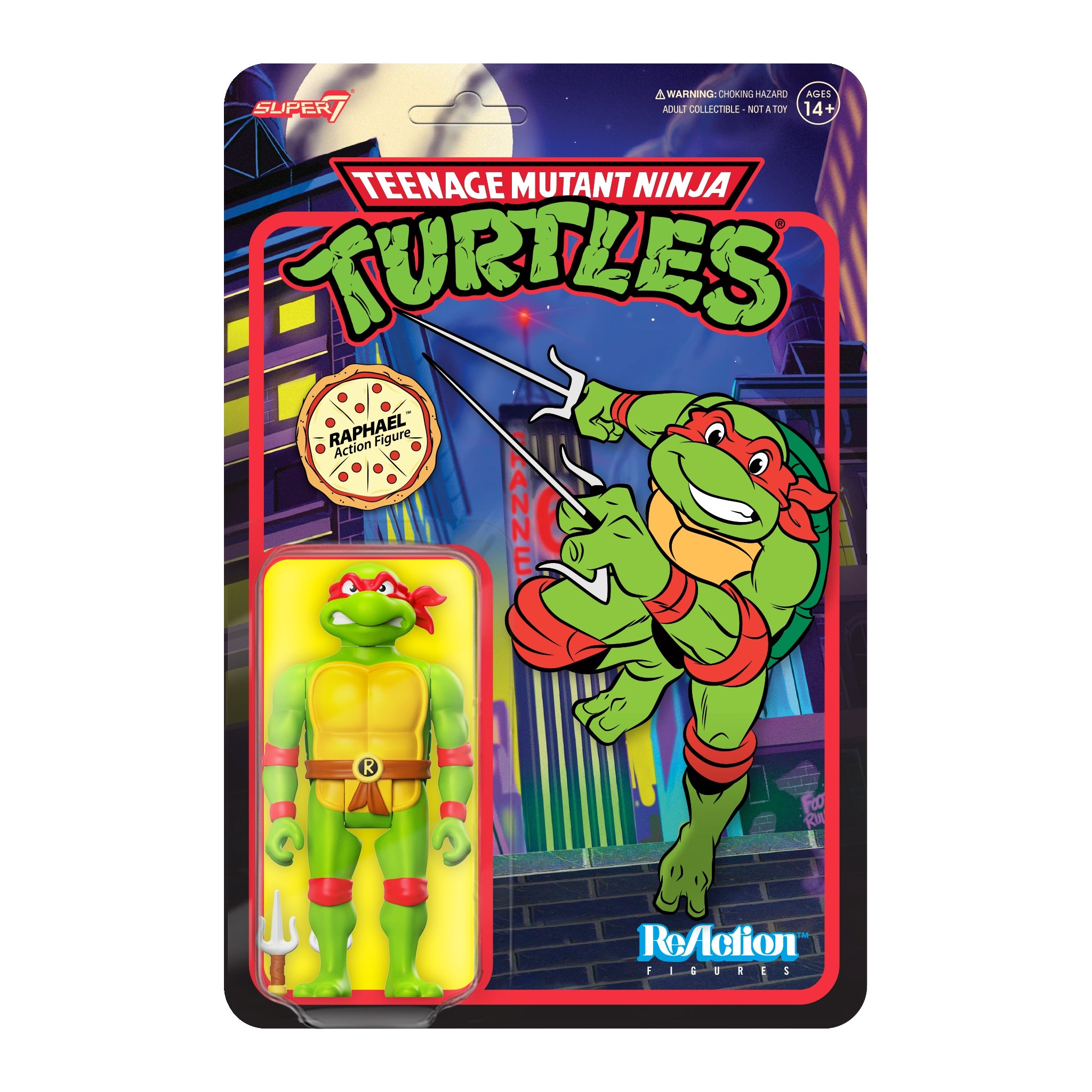 Teenage Mutant Ninja Turtles ReAction Wave 7 - Raphael Toon