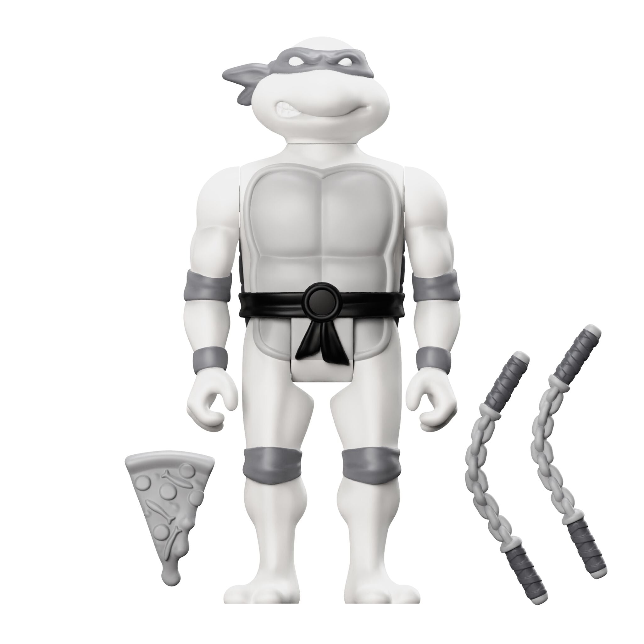 Teenage Mutant Ninja Turtles ReAction Figure Wave 9 - Michelangelo (Comic Greyscale)