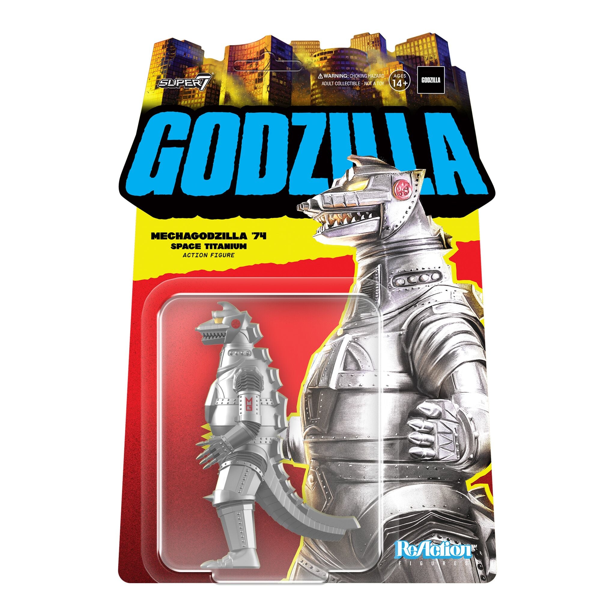 Toho ReAction Figures Wave 03 - Mechagodzilla '74 (Space Titanium)