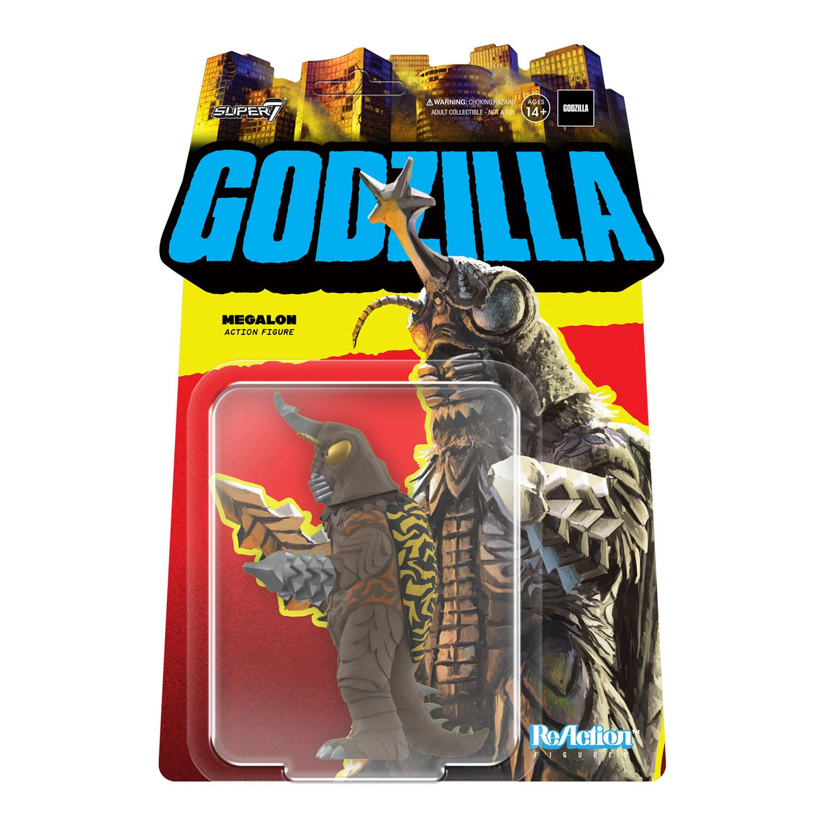 Toho ReAction Figures Wave 03 - Megalon – Super7