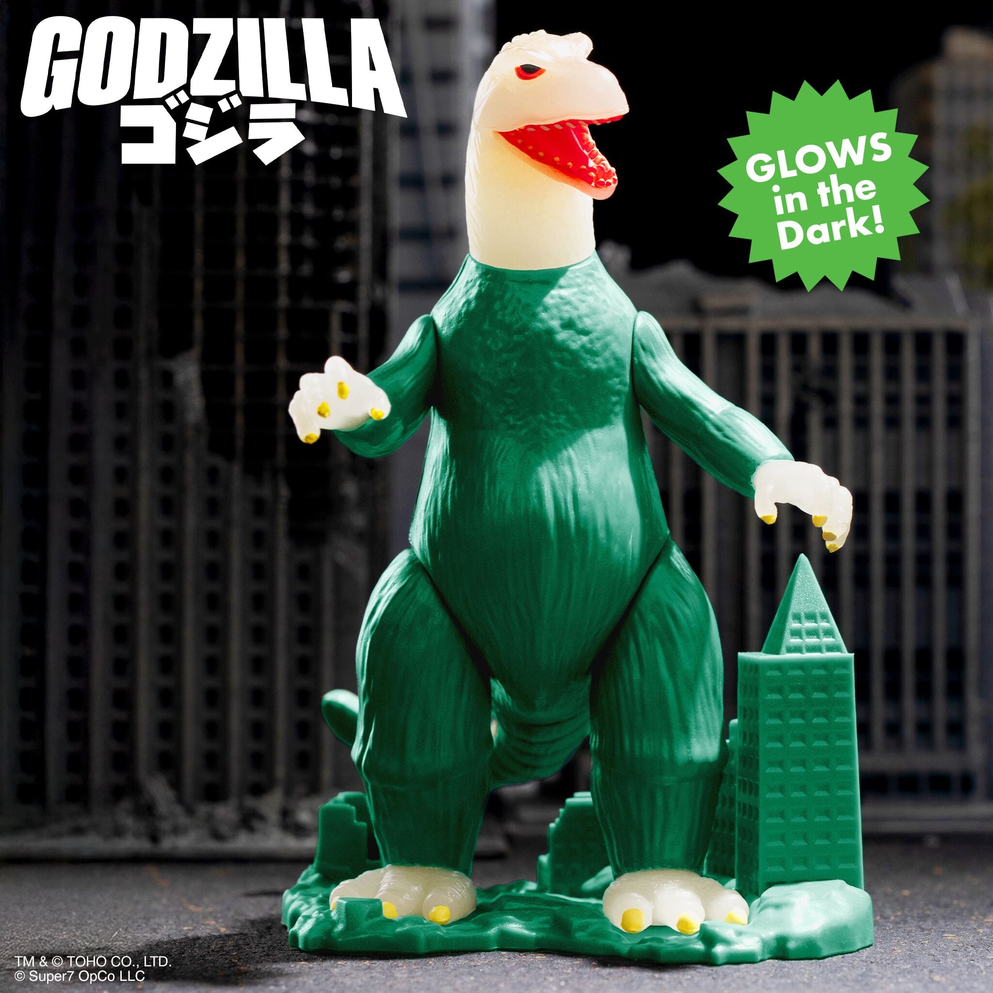 Toho ReAction Figures - Godzilla Model Kit (Glow)