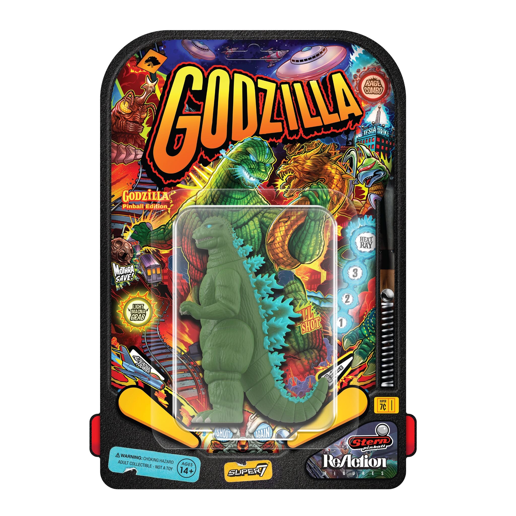 Toho ReAction Figures - Godzilla '84 & Mechagodzilla '74 (Stern Pinball)