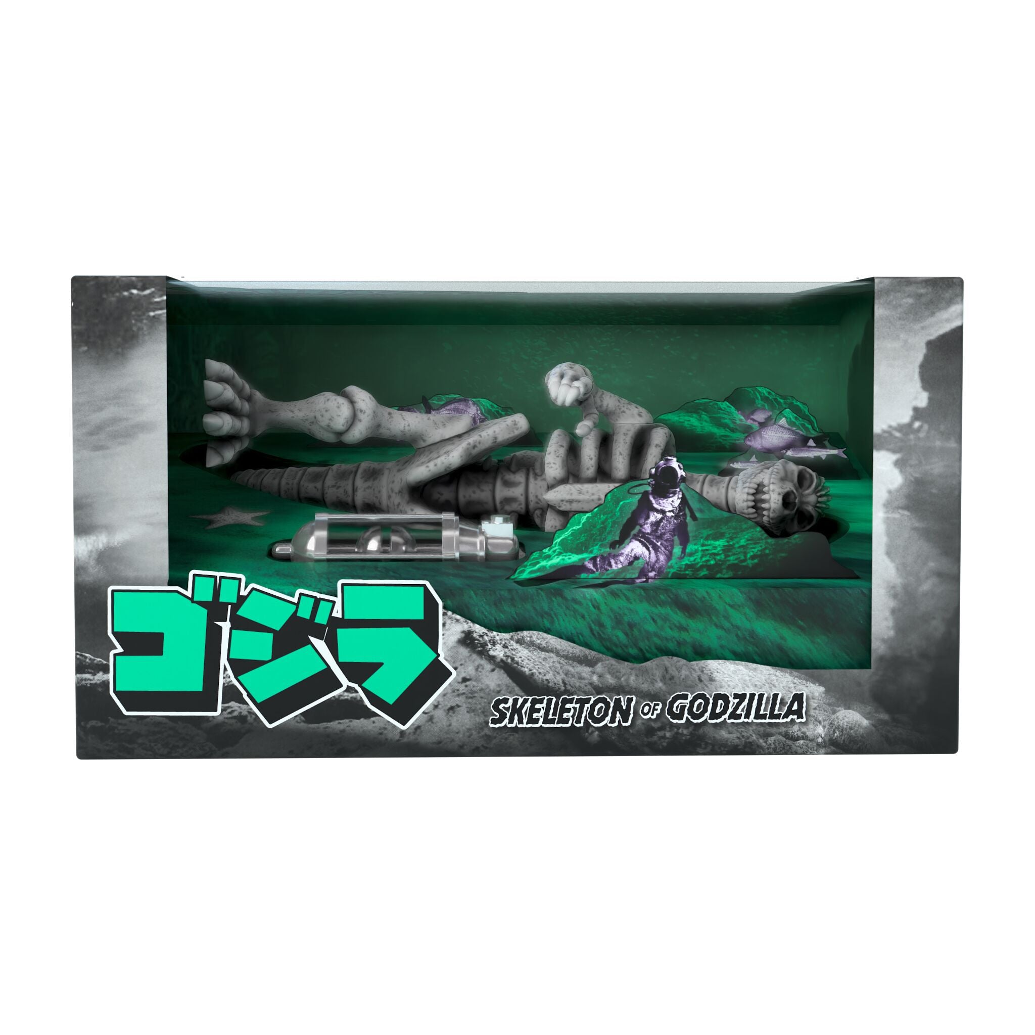 Toho ReAction Figures - Godzilla Skeleton (Boxed)