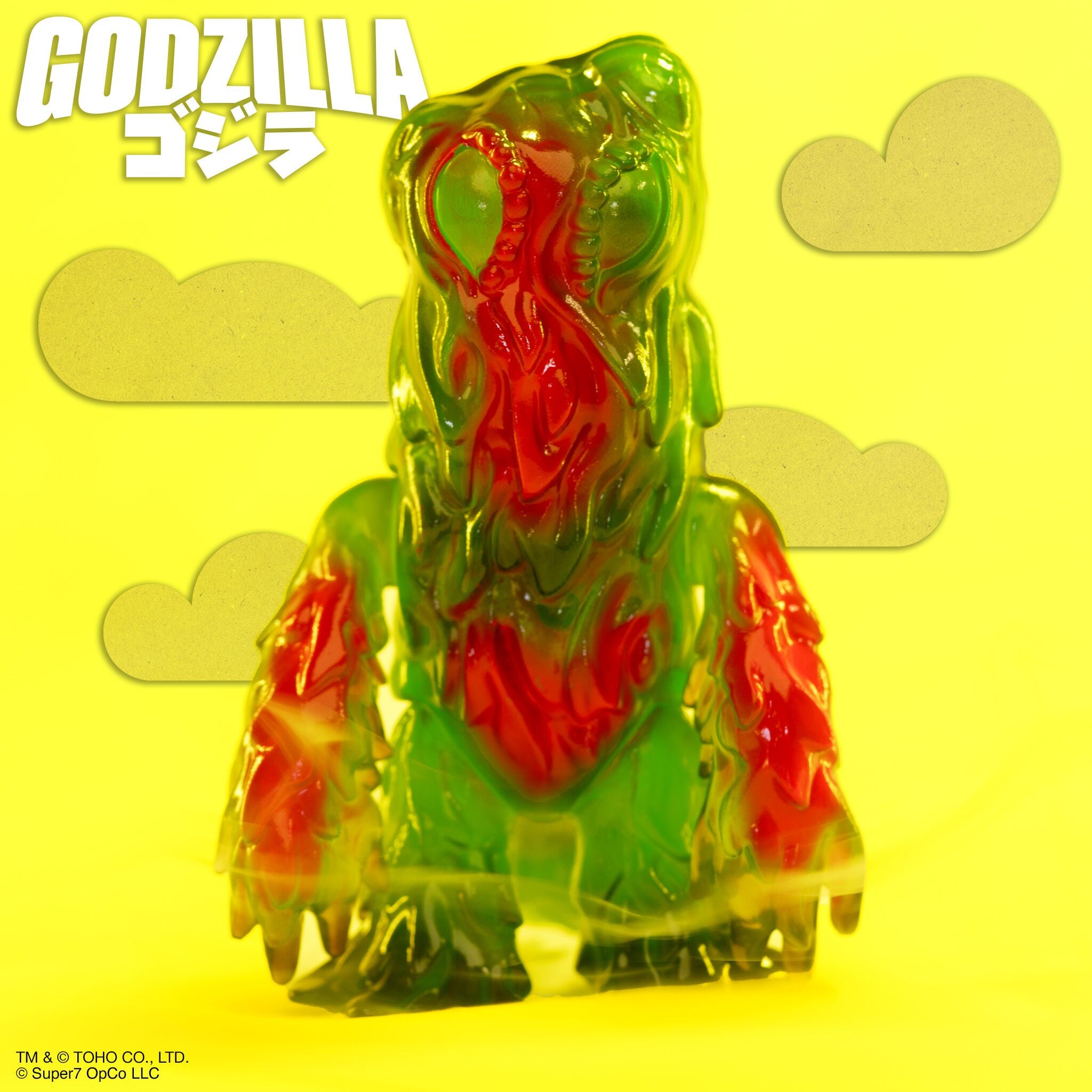 Toho ReAction Figures - Hedorah (Clear Green)