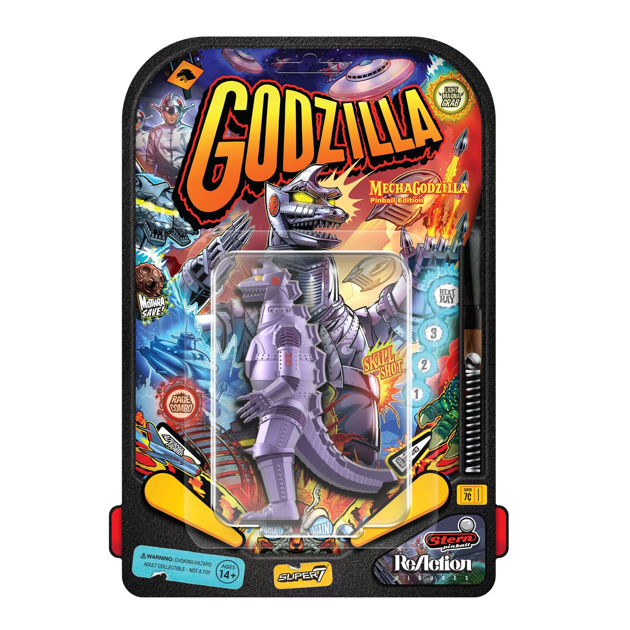 Toho ReAction Figures - Godzilla '84 & Mechagodzilla '74 (Stern Pinball)