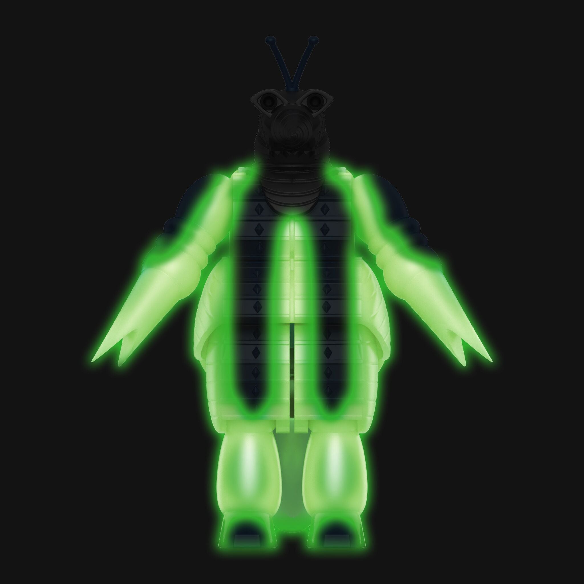 Toho ReAction Figures - Moguera (Glow) & Godzilla '55 (Glow)