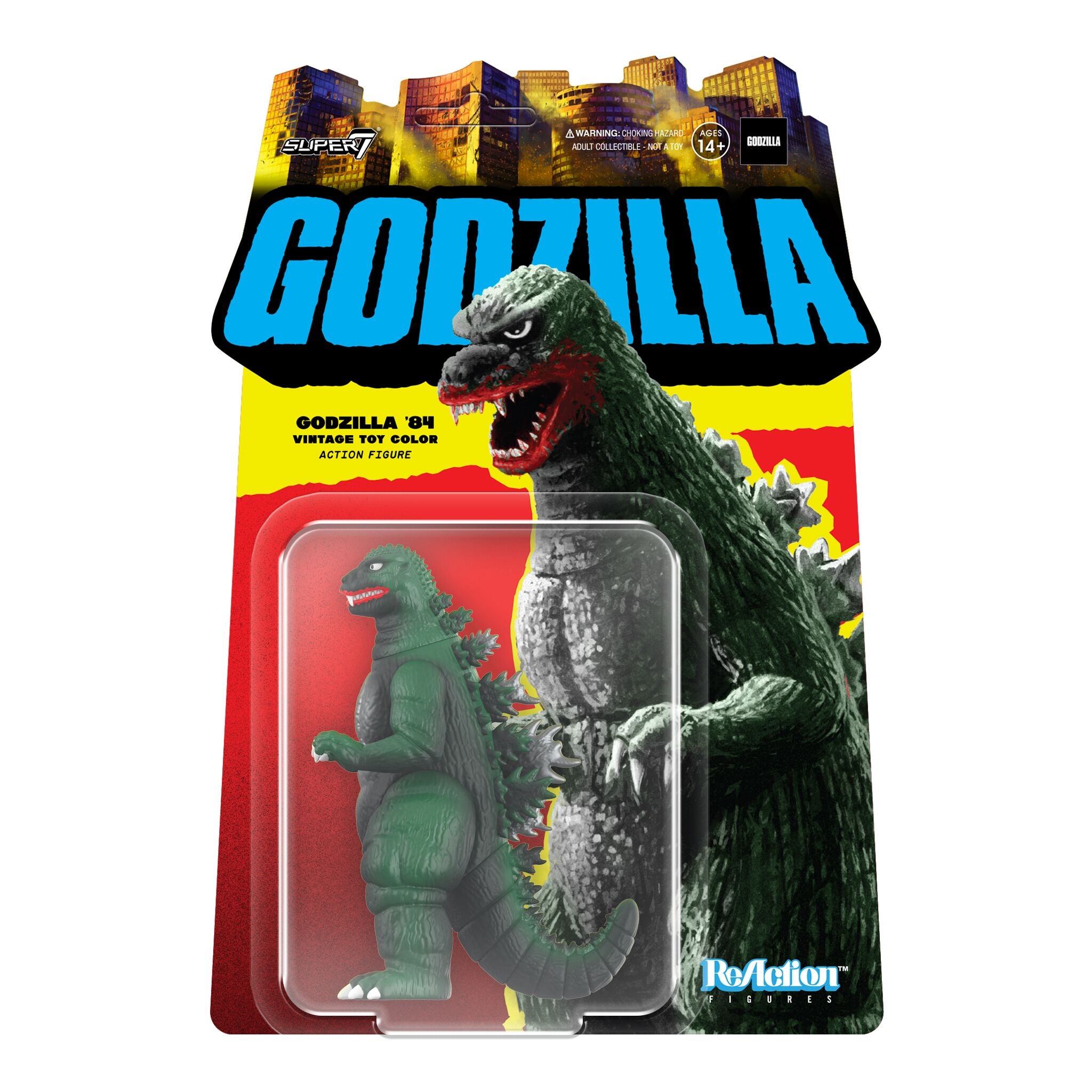 Toho ReAction Figures - Godzilla '84 (Toy Recolor)