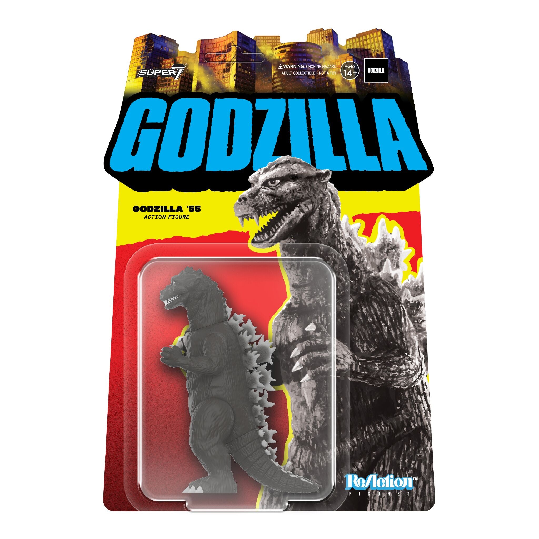 Toho ReAction Figures Wave 05 - Godzilla '55 (Grayscale)