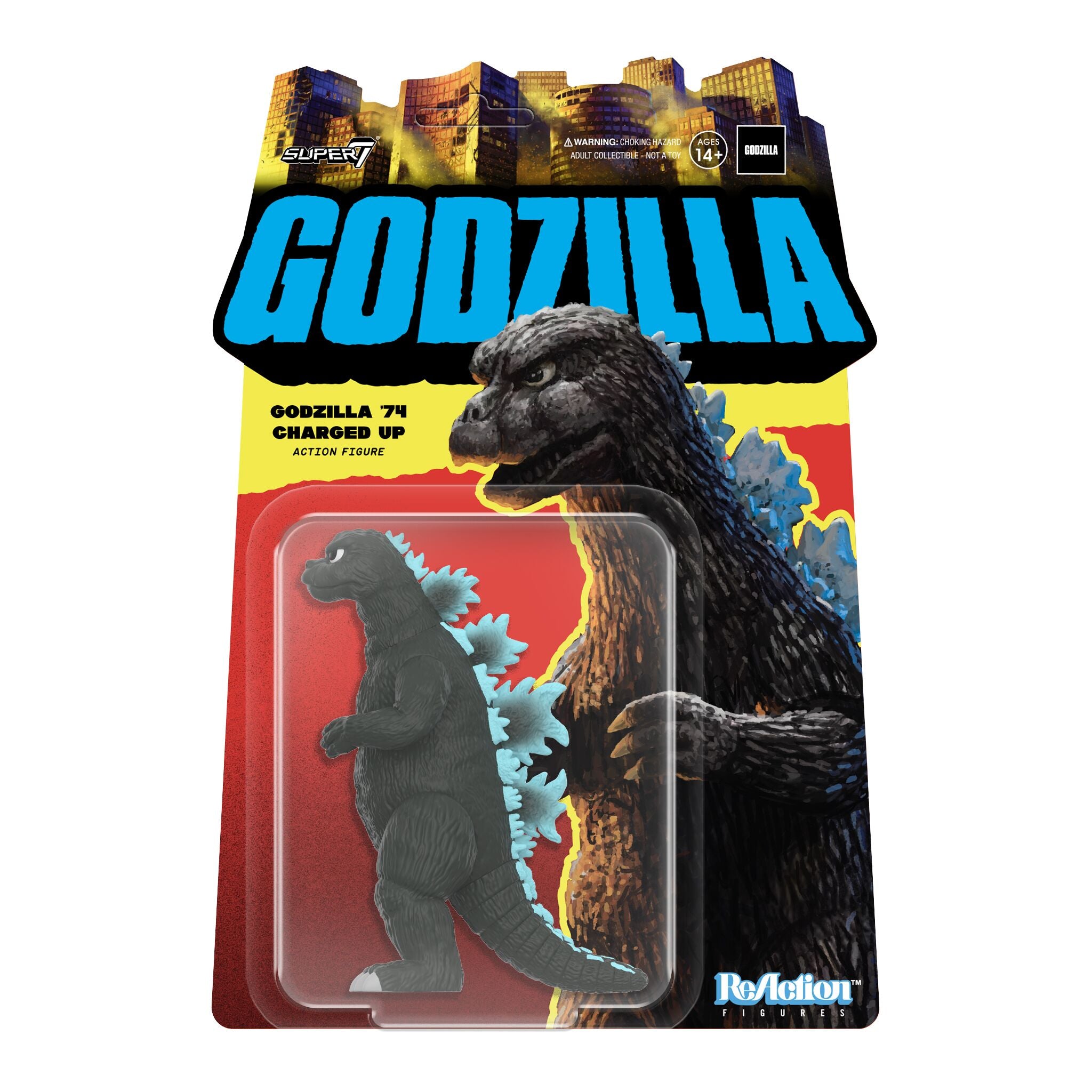 Toho ReAction Figures Wave 06 - Godzilla 1974 Charged Up