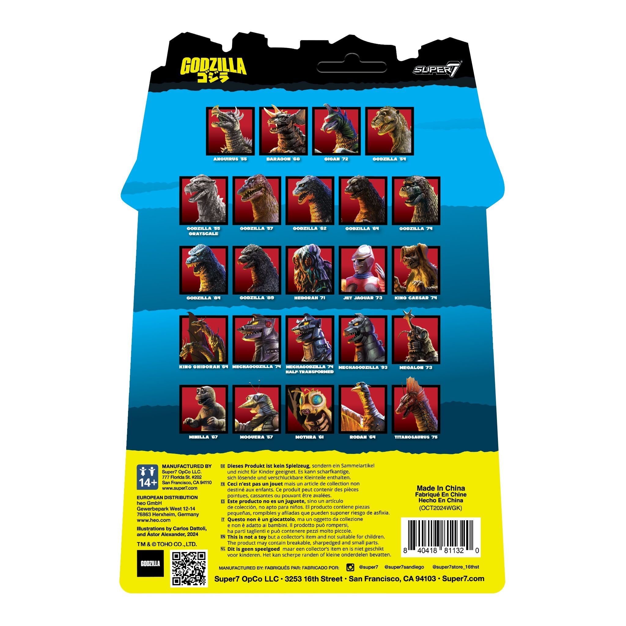 Toho ReAction Figures Wave 08 - Godzilla '89