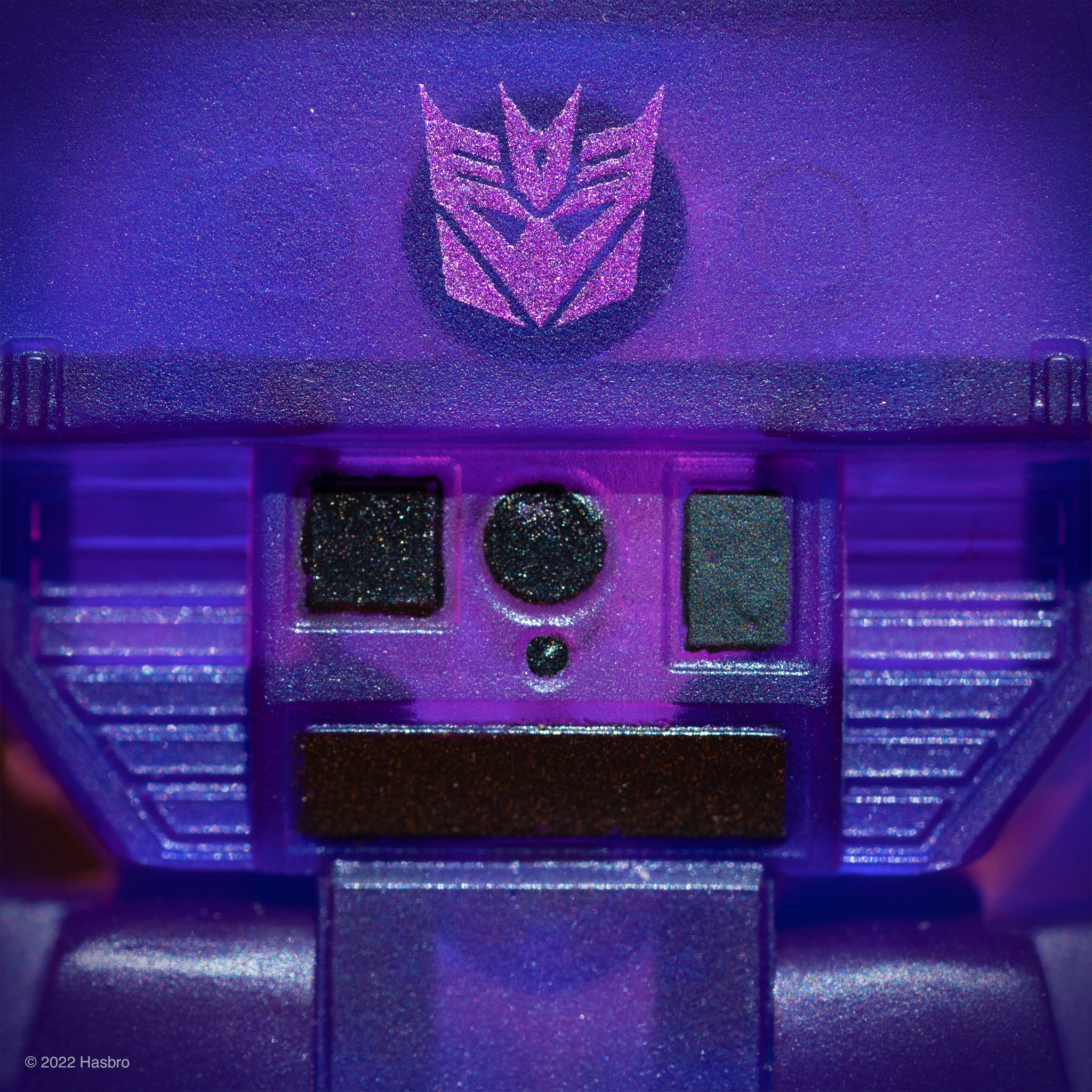Transformers ReAction Figure Wave 1 - Megatron Transformation (Purple Grid)