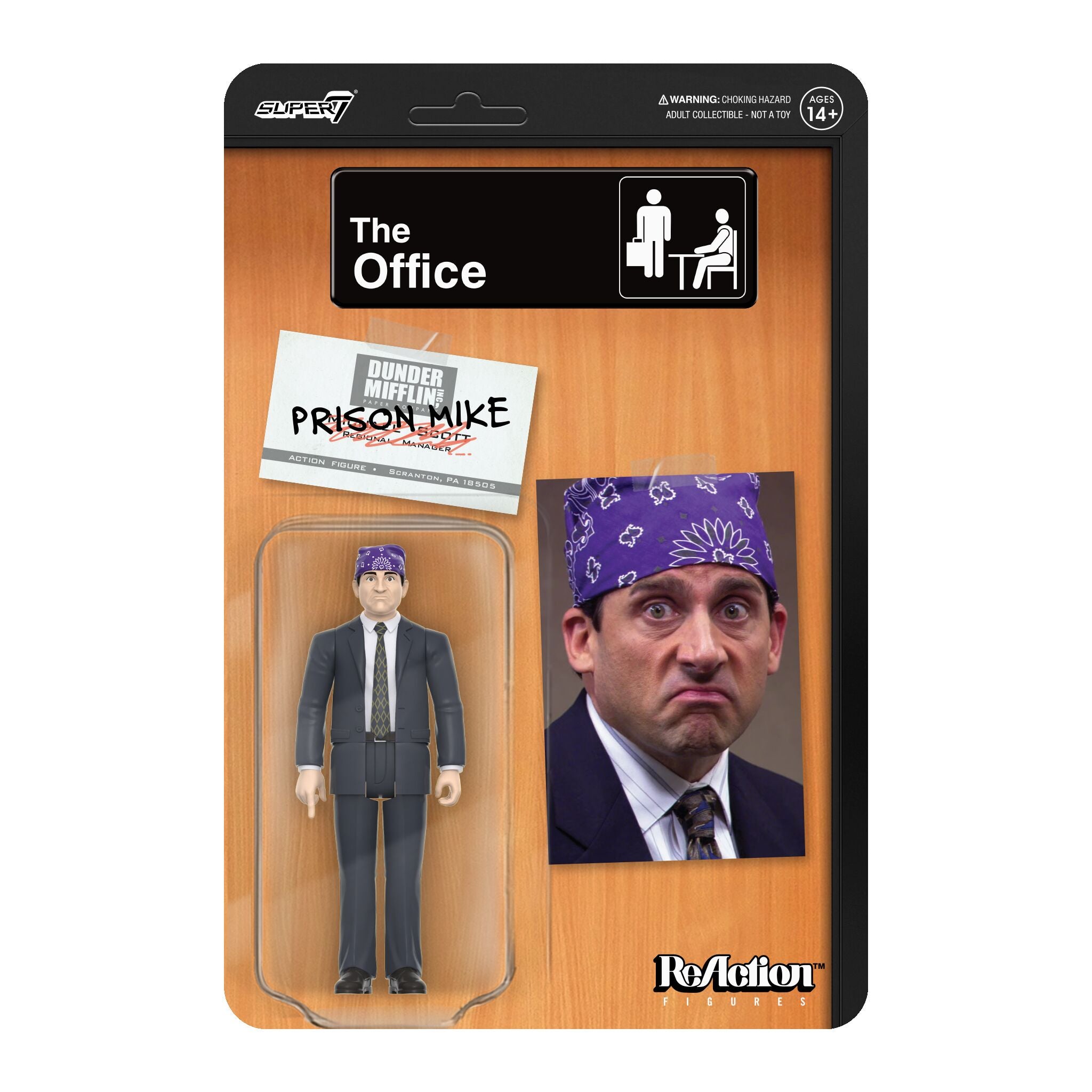 The Office ReAction Figures Wave 2 - Michael Scott (Prison Mike)