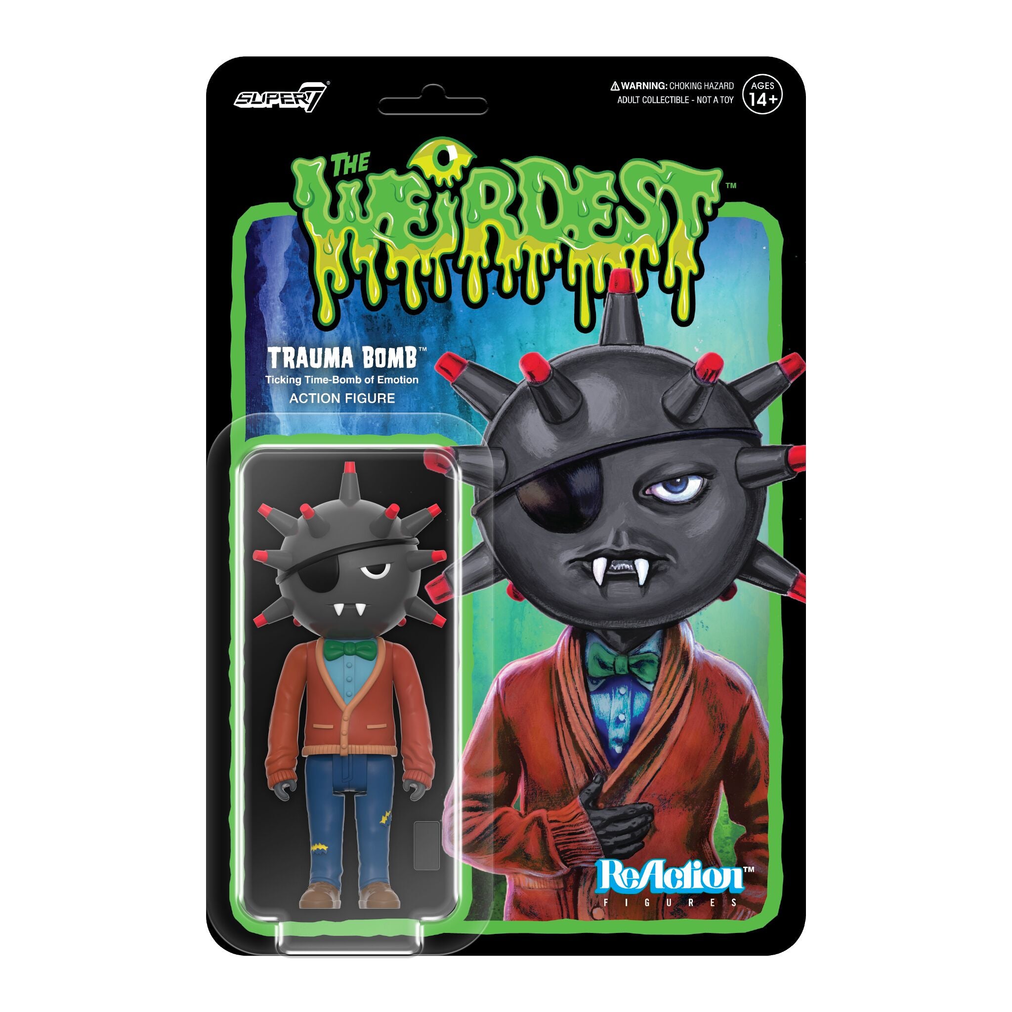 The Weirdest ReAction Figures Wave 04 - Trauma Bomb (Putrid Pals)