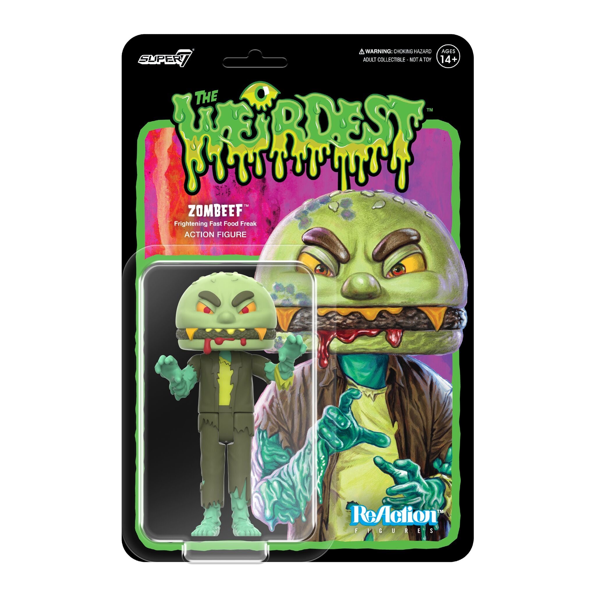 The Weirdest ReAction Figures Wave 04 - Zombeef (Putrid Pals)