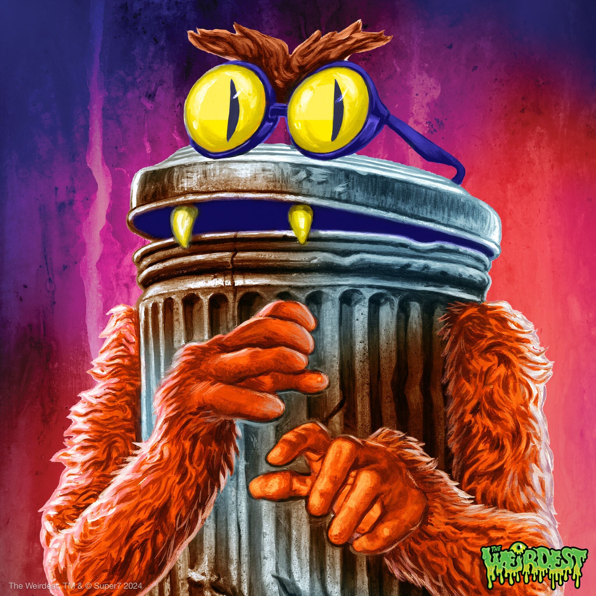 The Weirdest ReAction Figures Wave 05 - Trashquatch (Rotten Rangers)