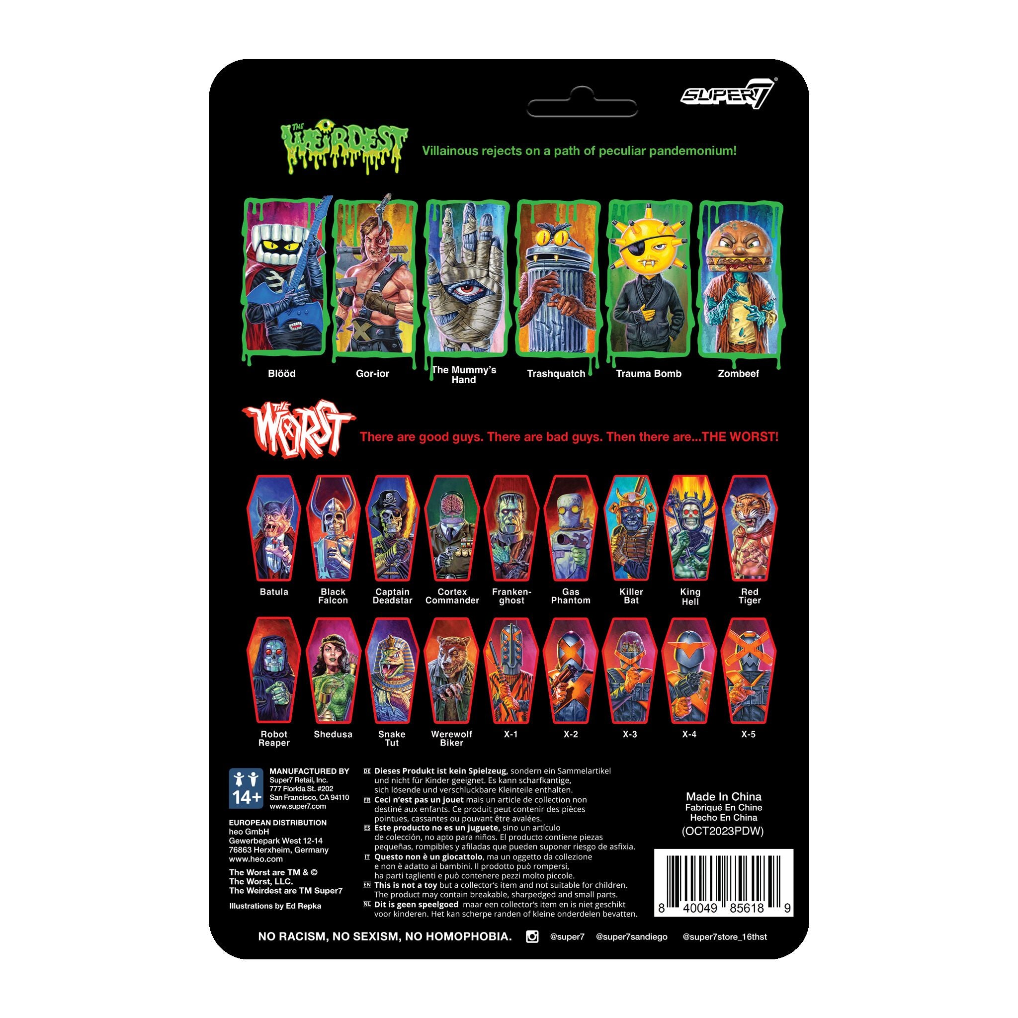 The Weirdest ReAction Figures Wave 05 - Zombeef (Rotten Rangers)