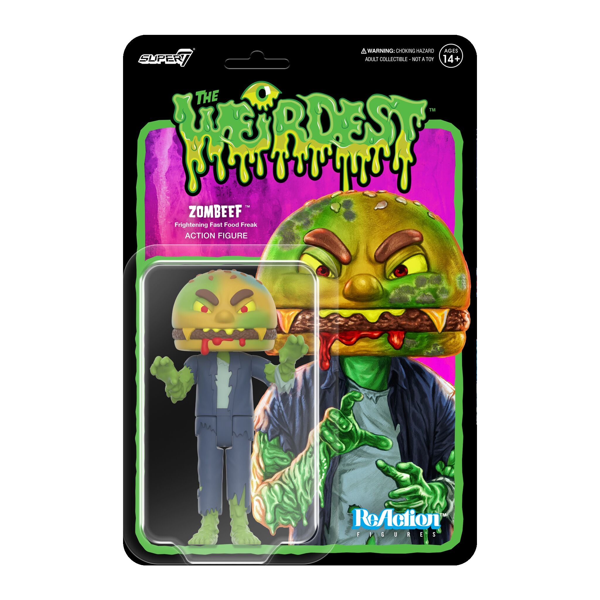 The Weirdest ReAction Figures Wave 05 - Zombeef (Rotten Rangers)