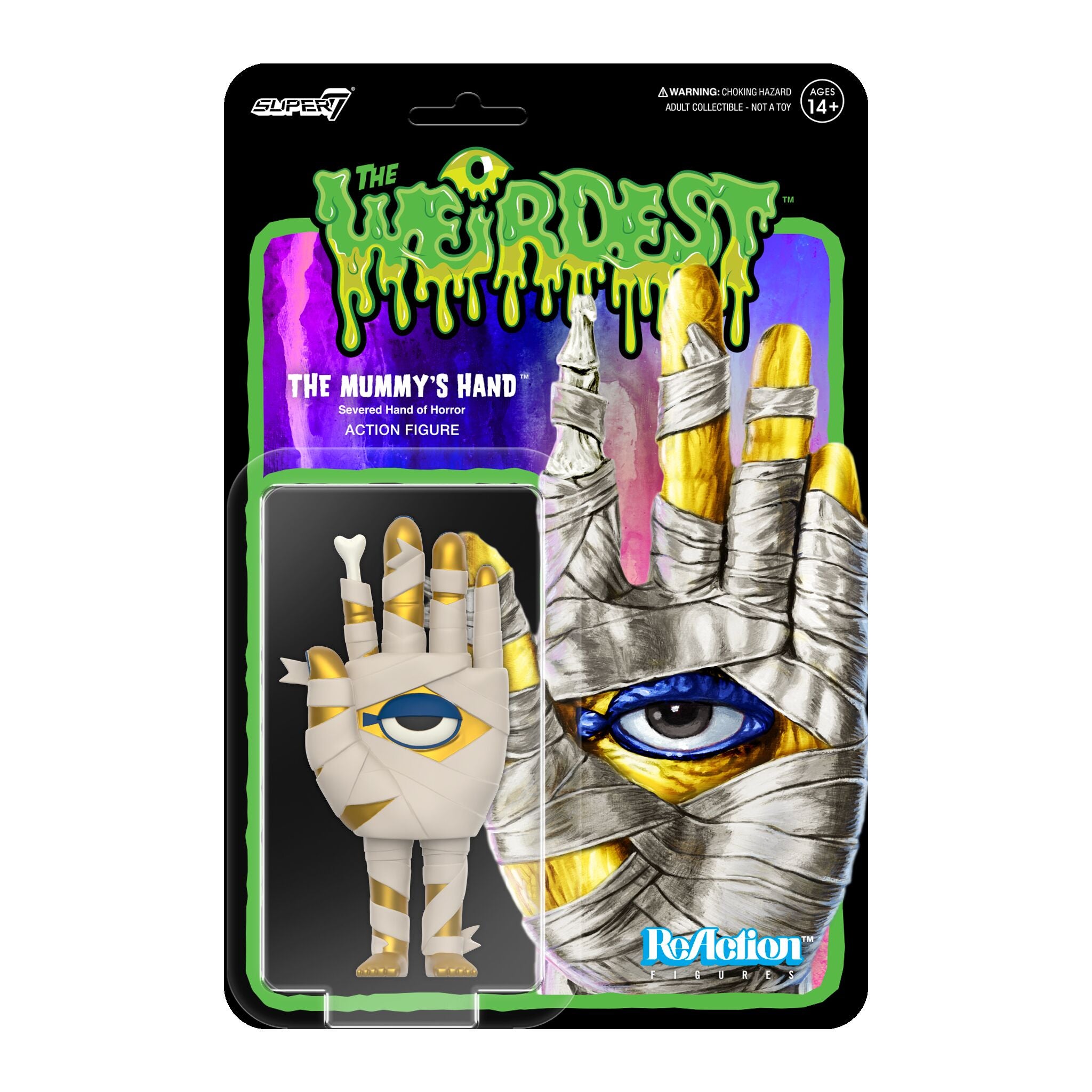 The Weirdest ReAction Figures Wave 06 - Mummy's Hand (Infernal Curse)