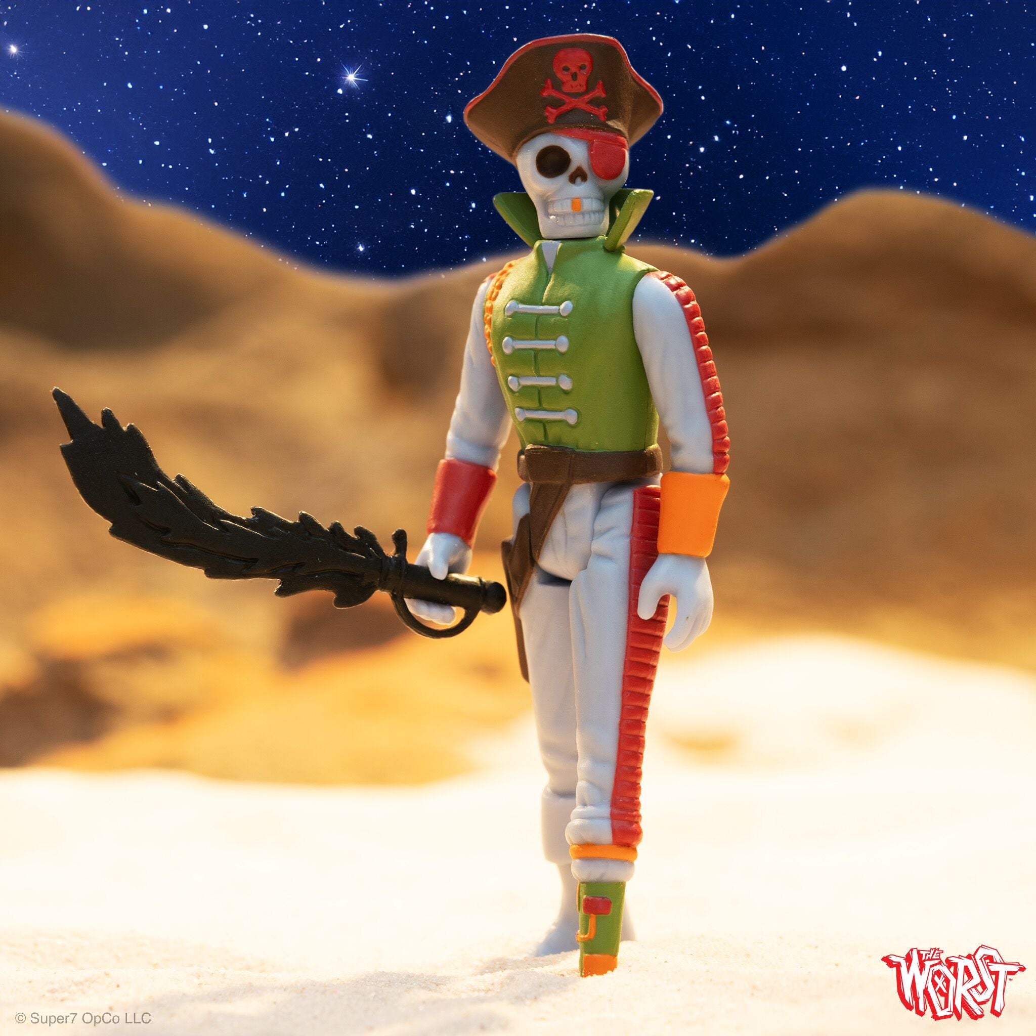 The Worst ReAction Figures Wave 04 (Scum Squad) - Captain Deadstar