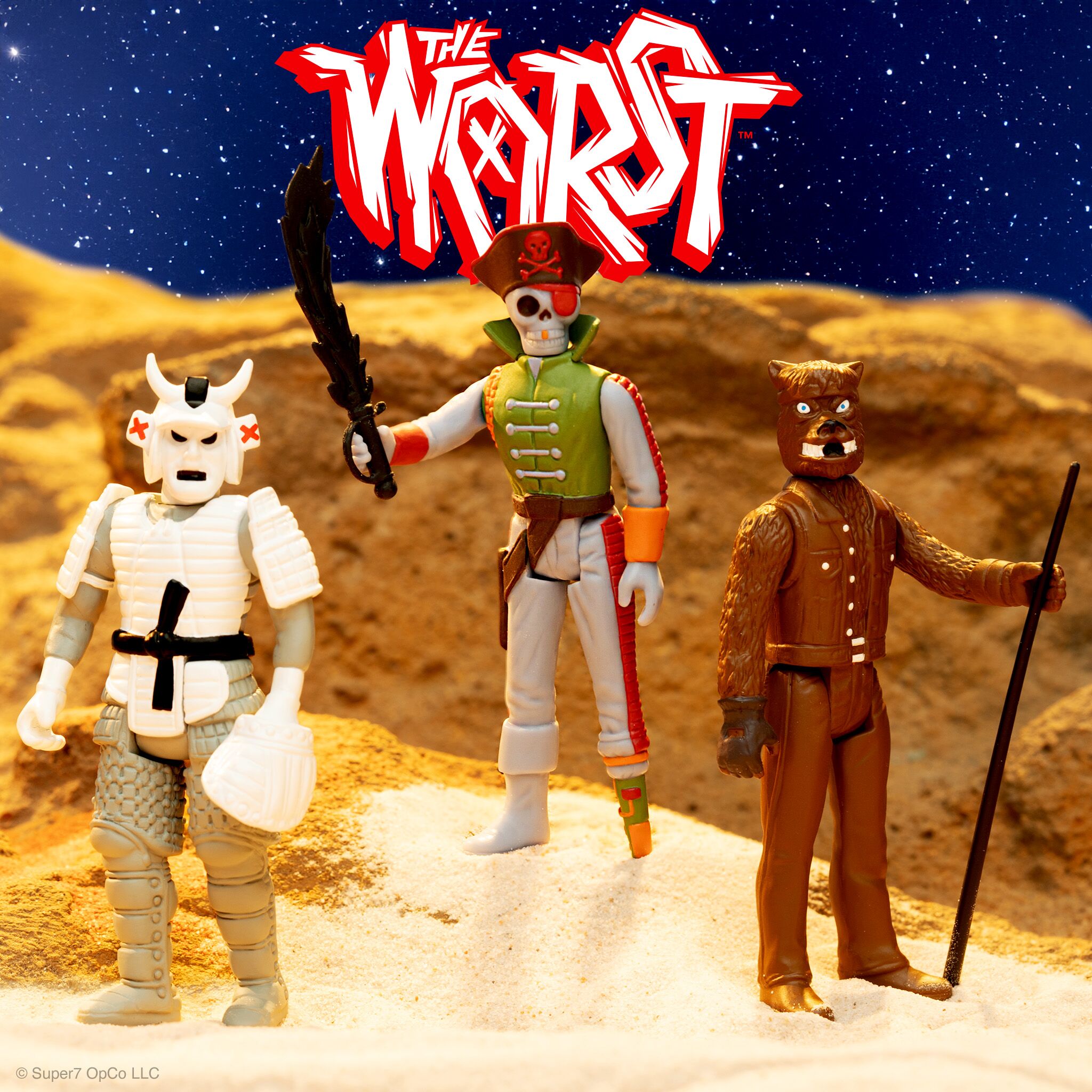 The Worst ReAction Figures Wave 04 (Scum Squad) - Captain Deadstar