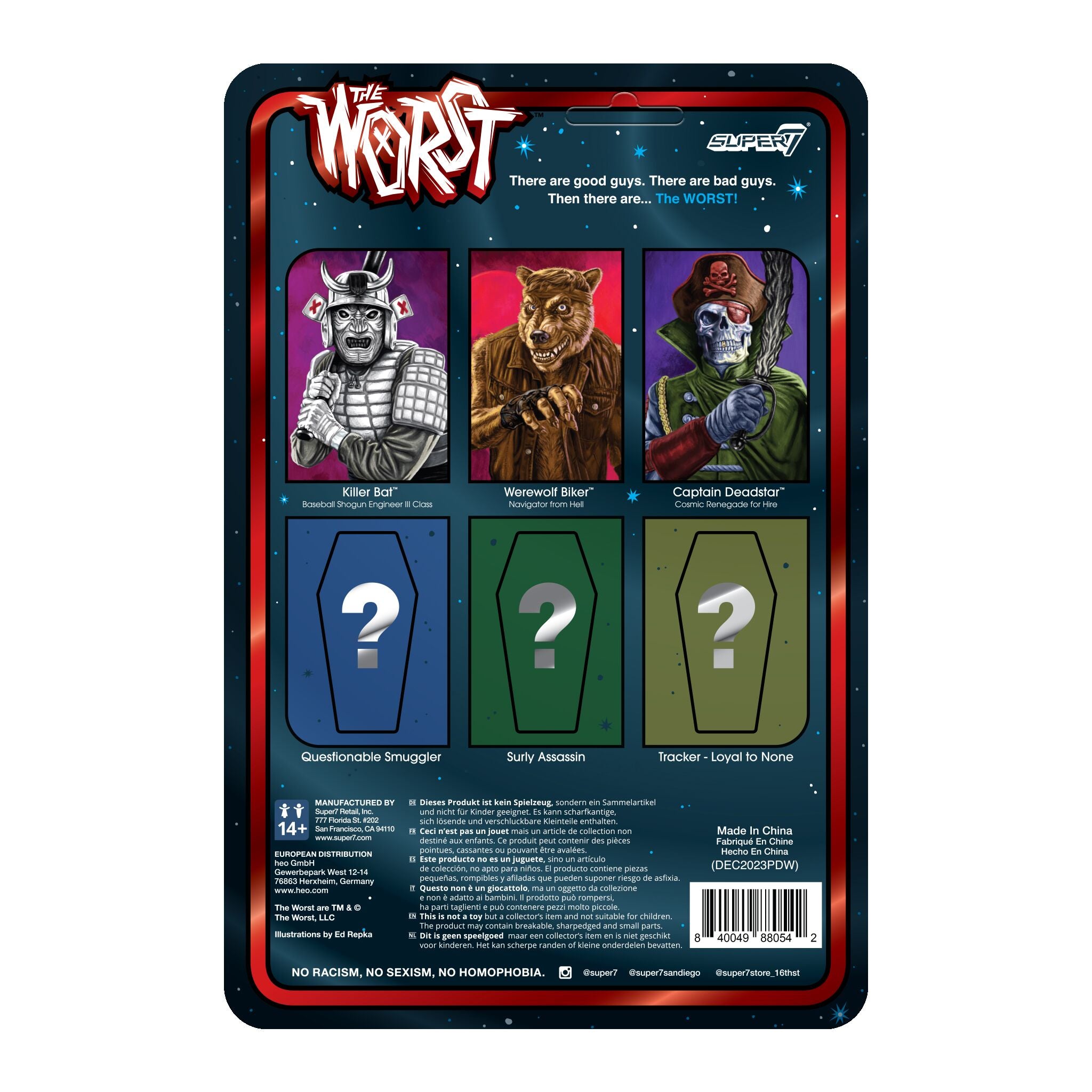 The Worst ReAction Figures Wave 04 (Scum Squad) - Werewolf Biker