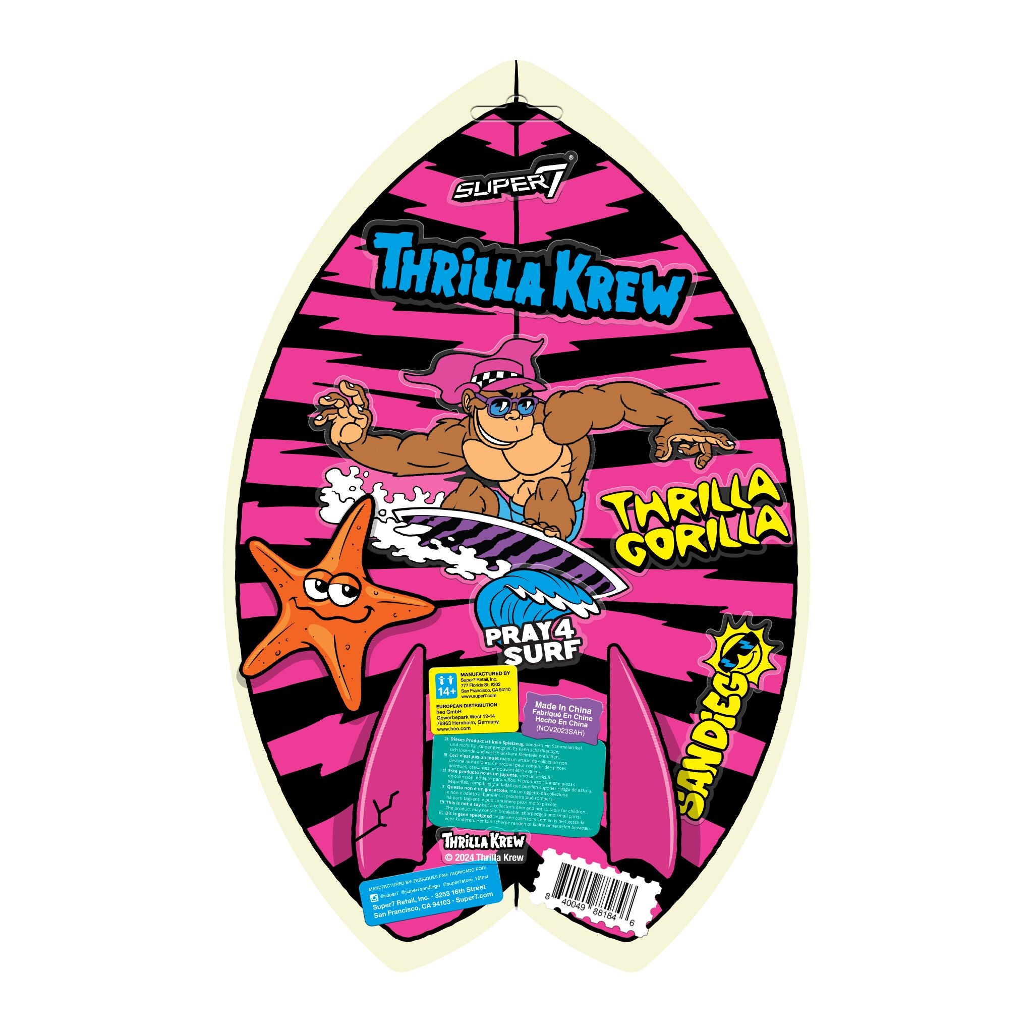 Thrilla Krew ReAction Figures Wave 01 - Thrilla Gorilla