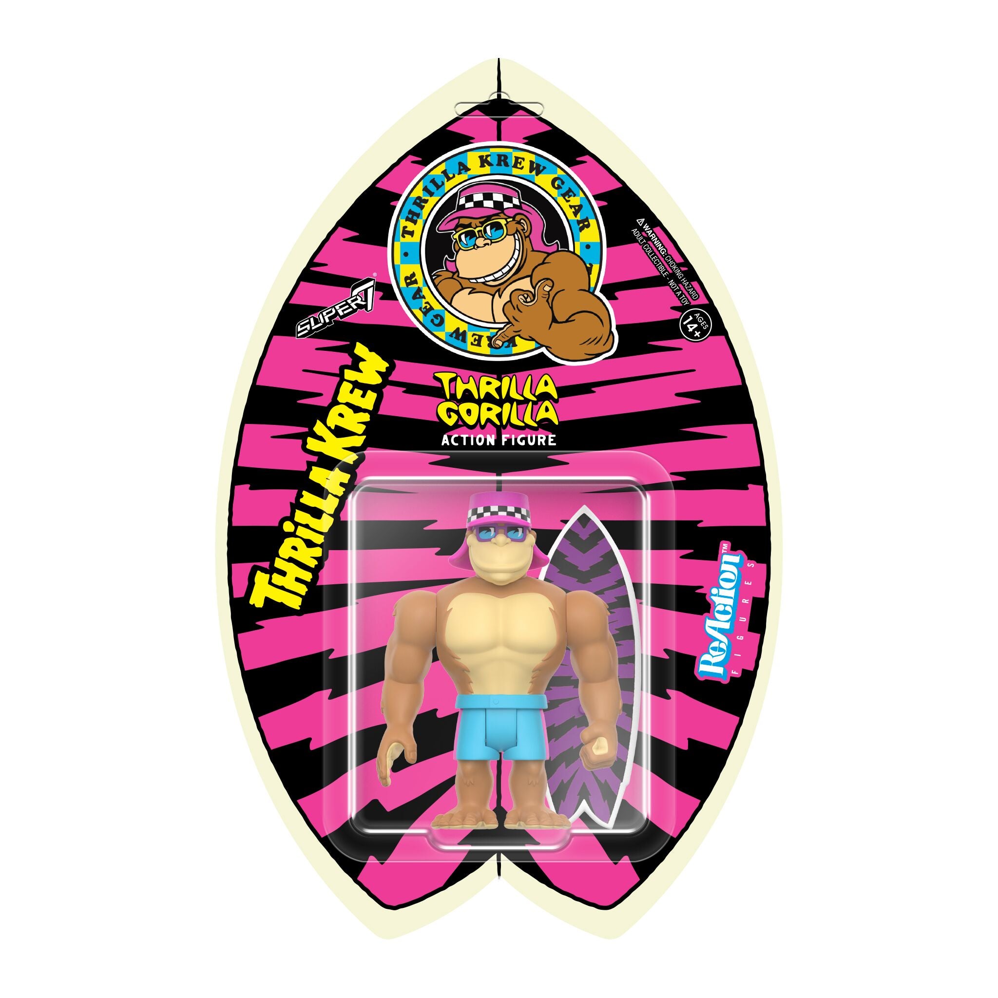 Thrilla Krew ReAction Figures Wave 01 - Thrilla Gorilla