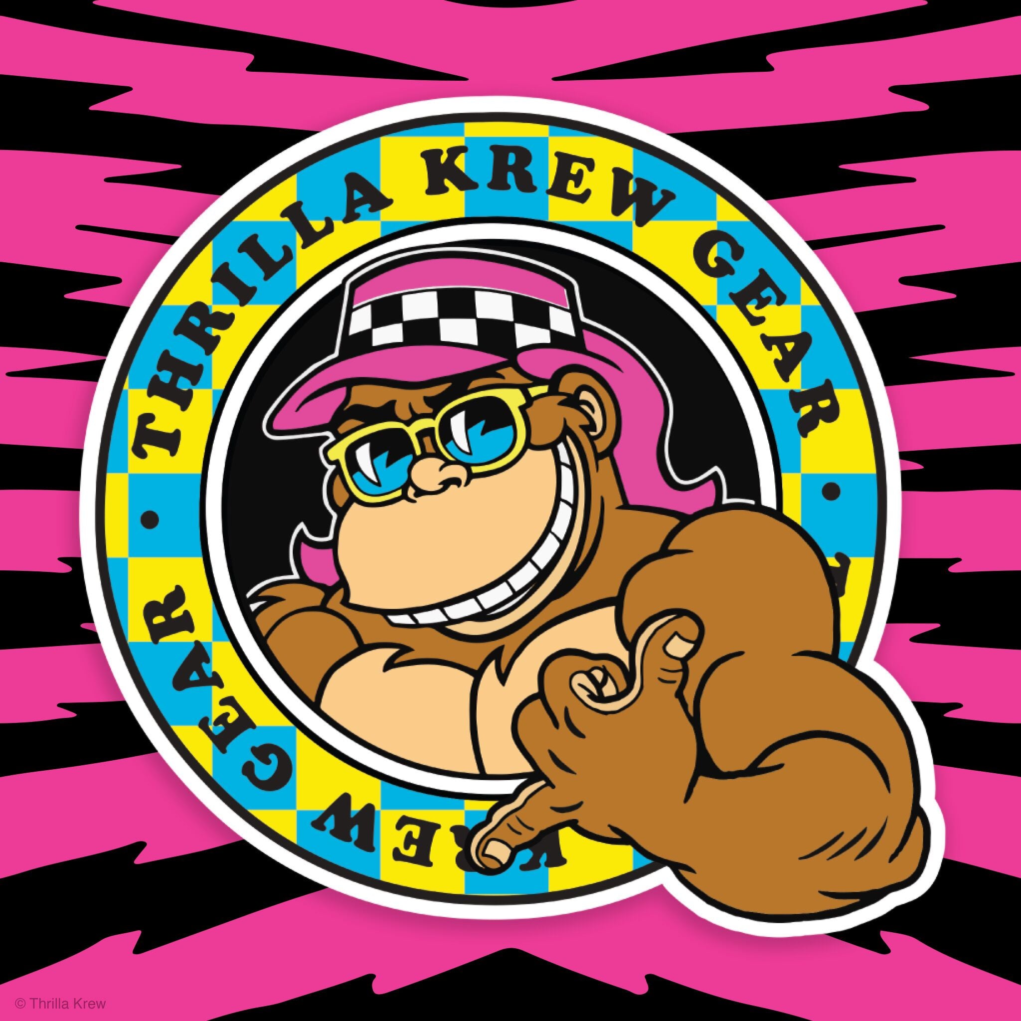 Thrilla Krew ReAction Figures Wave 01 - Thrilla Gorilla