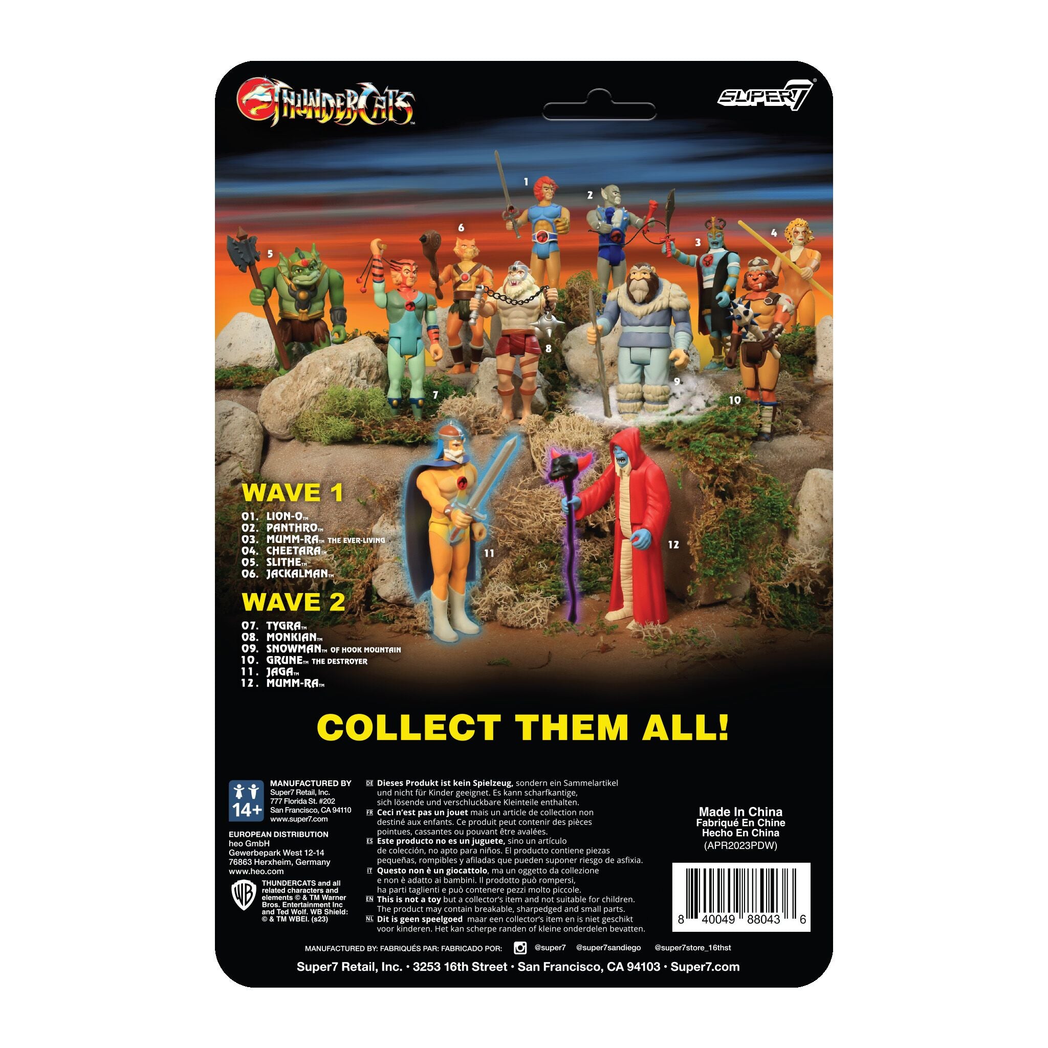 ThunderCats ReAction Wave 5 - Mumm-Ra the Ever Living (Glow)