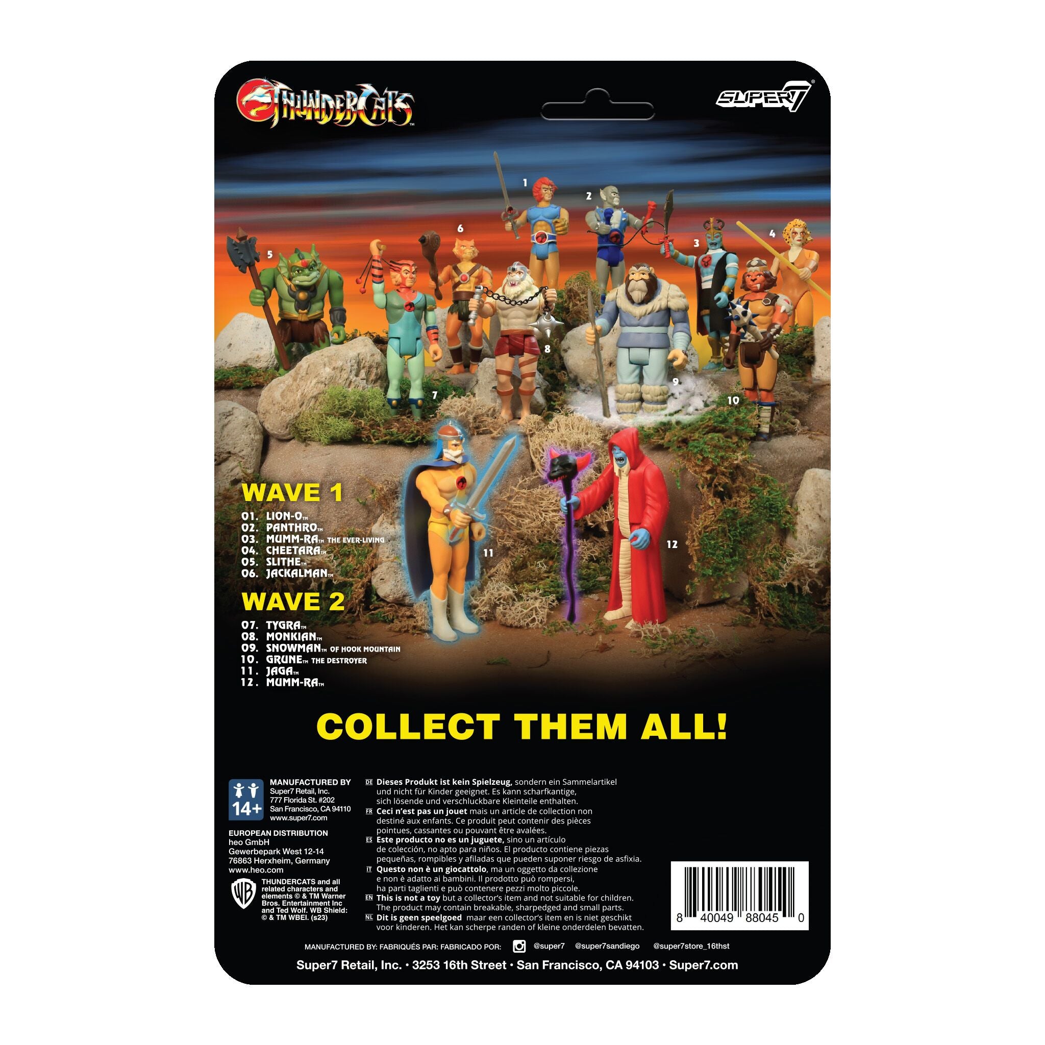 ThunderCats ReAction Wave 5 - Tygra (Invisible)