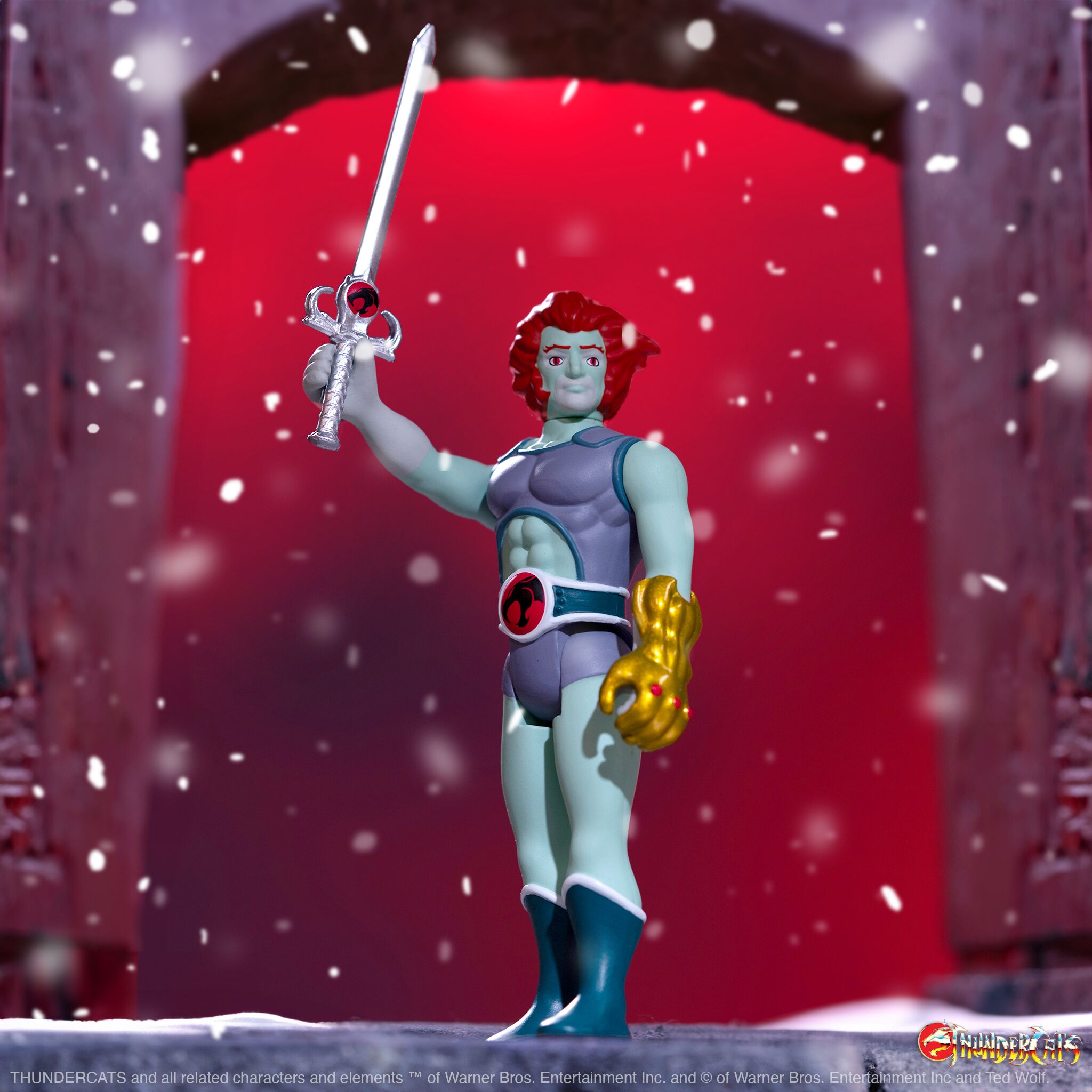 ThunderCats ReAction Wave 5 - Hook Mountain Lion-O (Ice Thaw Color Change)